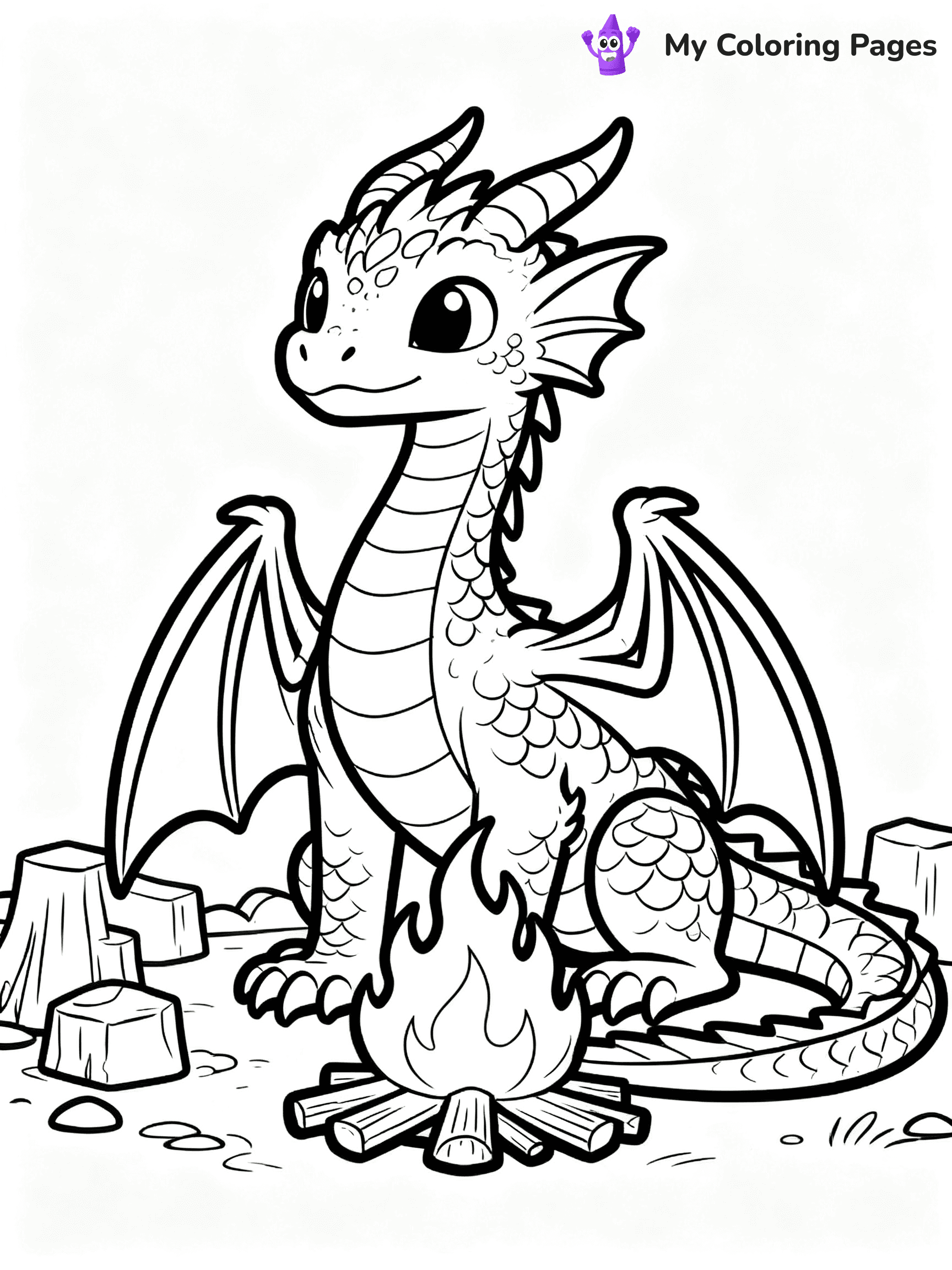 Hybrid Wings Of Fire Coloring Pages - 14