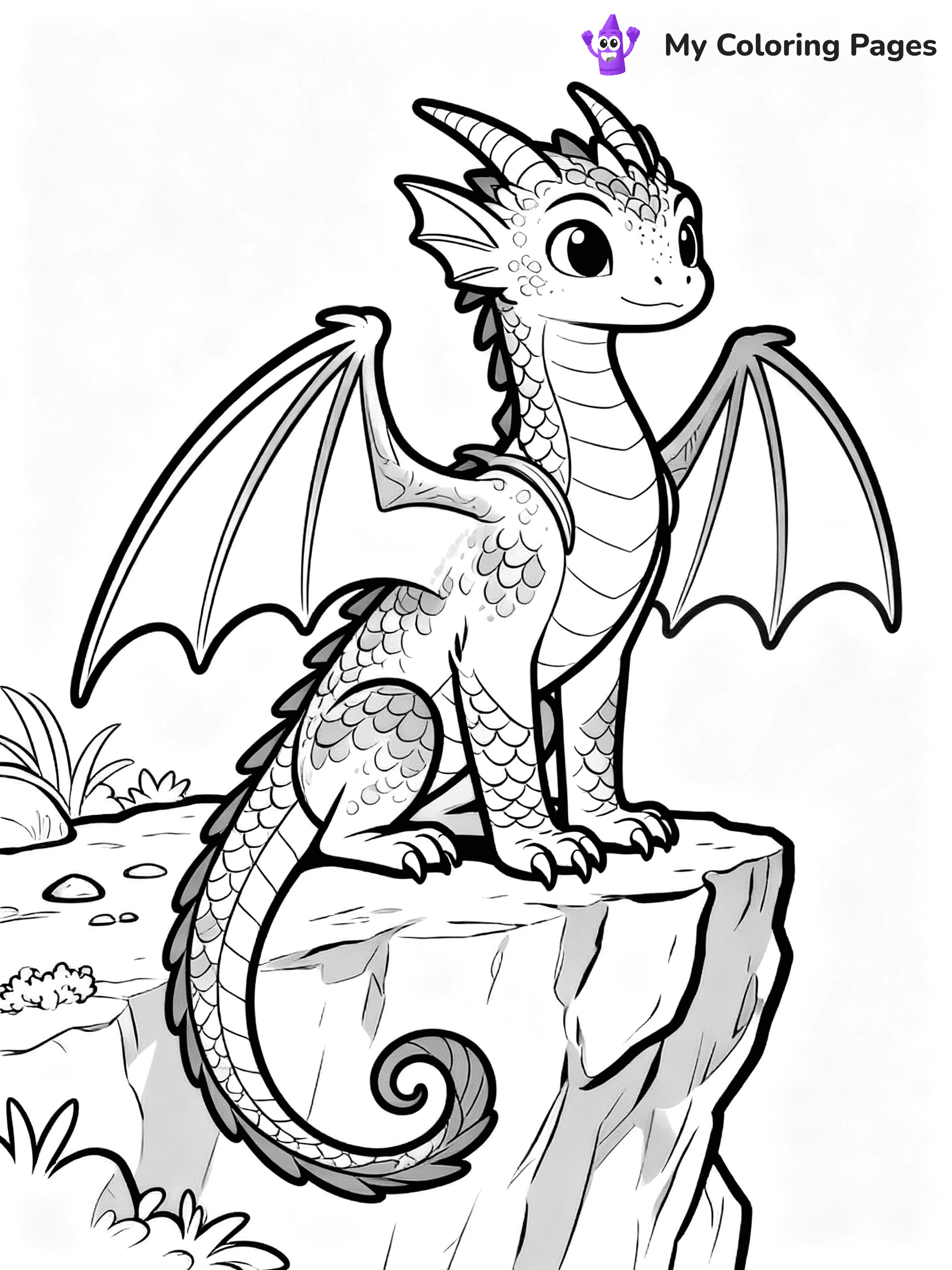 Hybrid Wings Of Fire Coloring Pages - 10