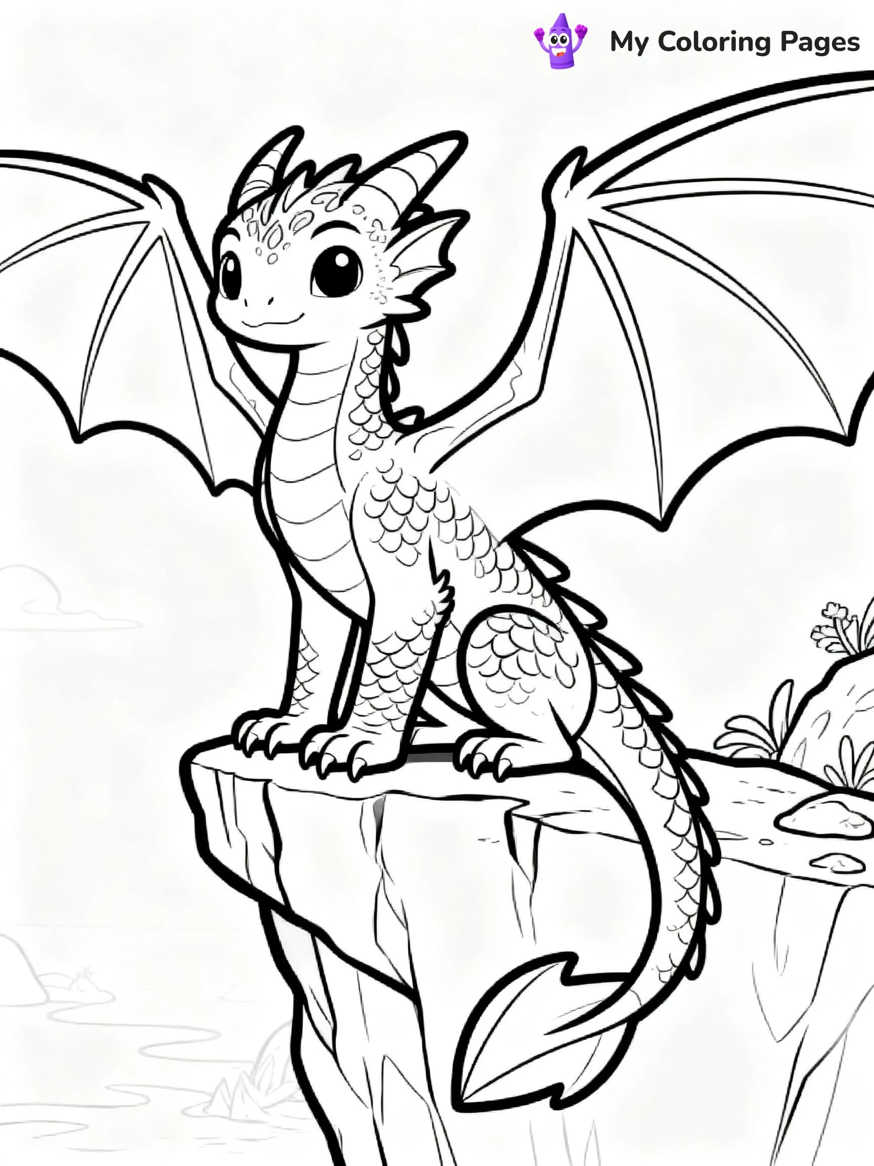 Hybrid Wings Of Fire Coloring Pages - 9