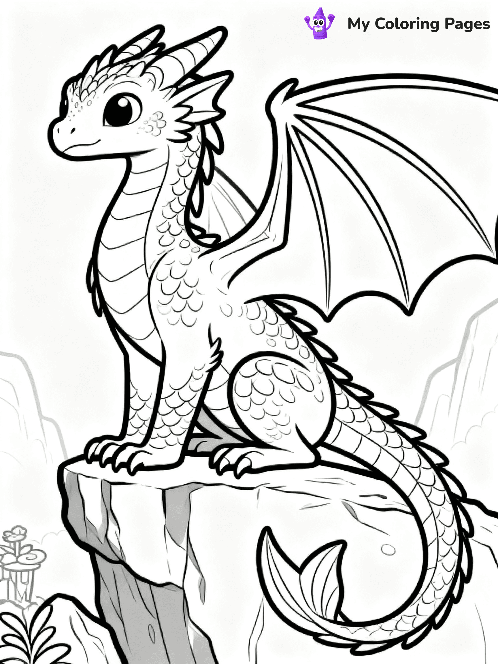 Hybrid Wings Of Fire Coloring Pages - 8