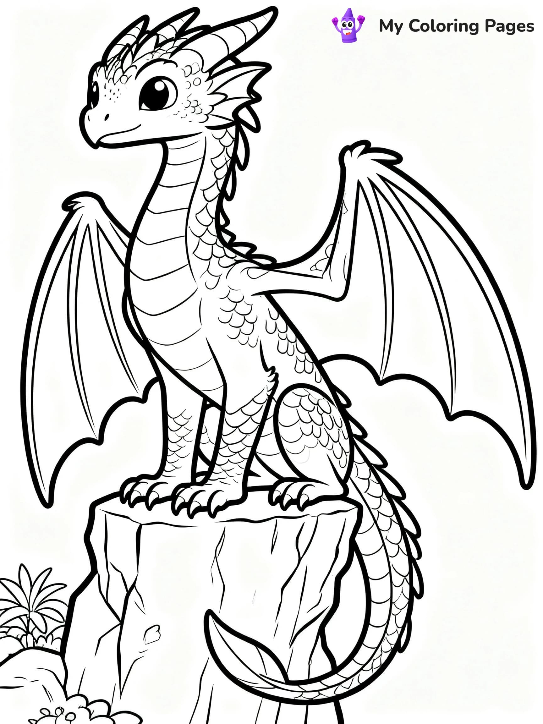 Hybrid Wings Of Fire Coloring Pages - 7