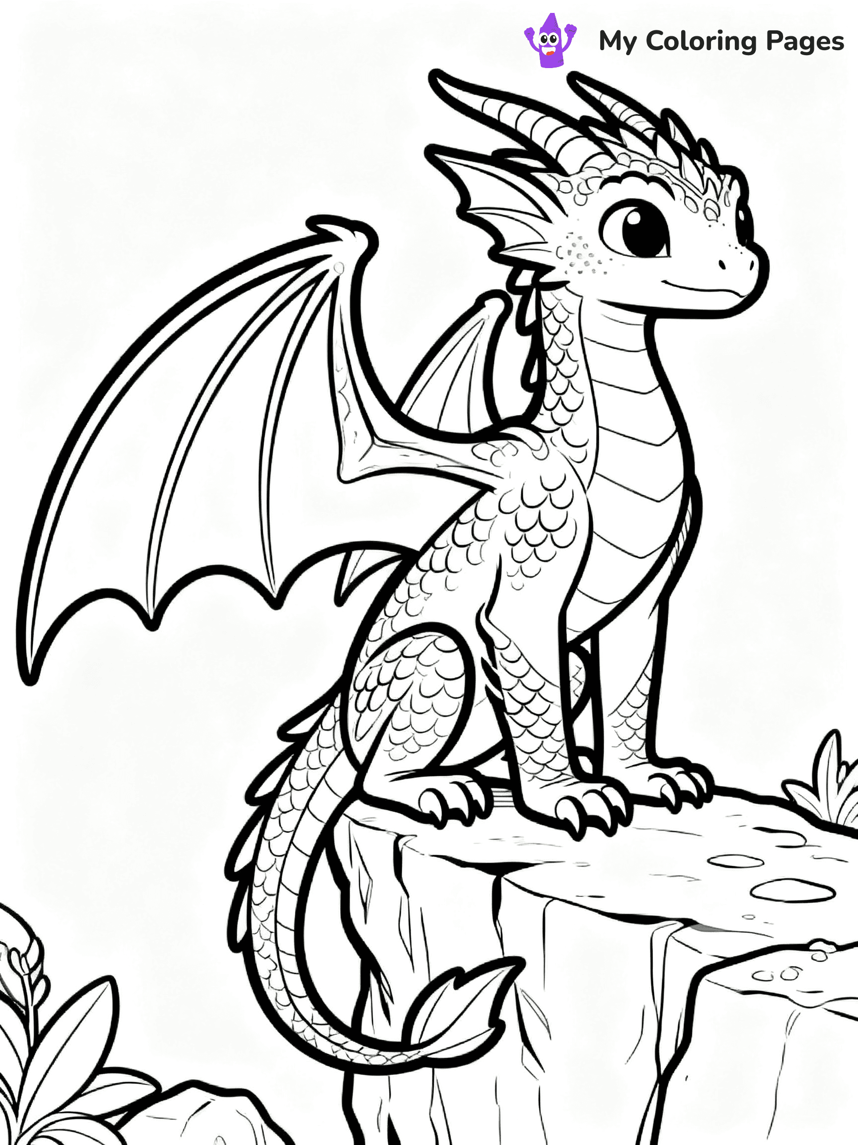 Hybrid Wings Of Fire Coloring Pages - 6