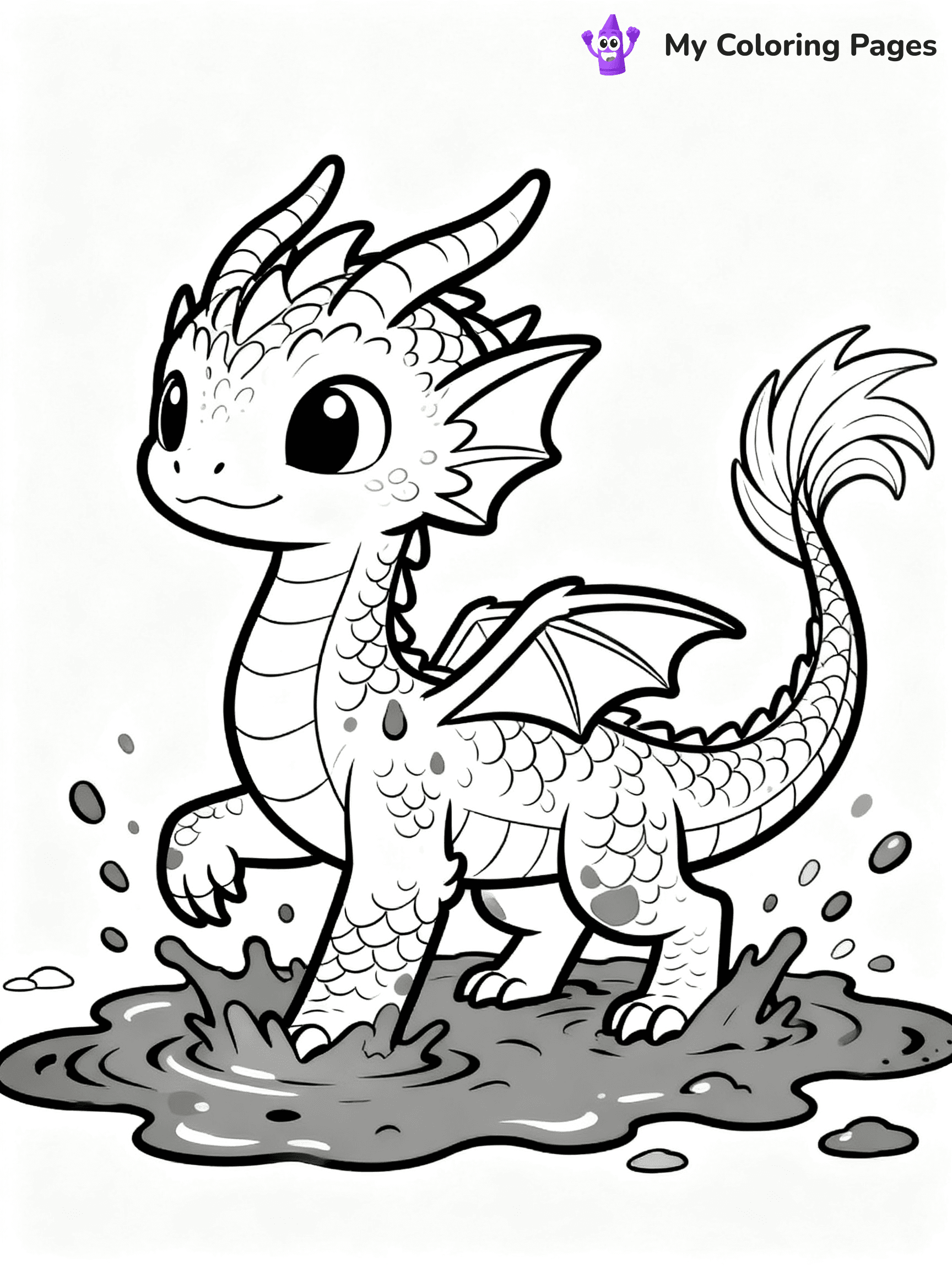Hybrid Wings Of Fire Coloring Pages - 5