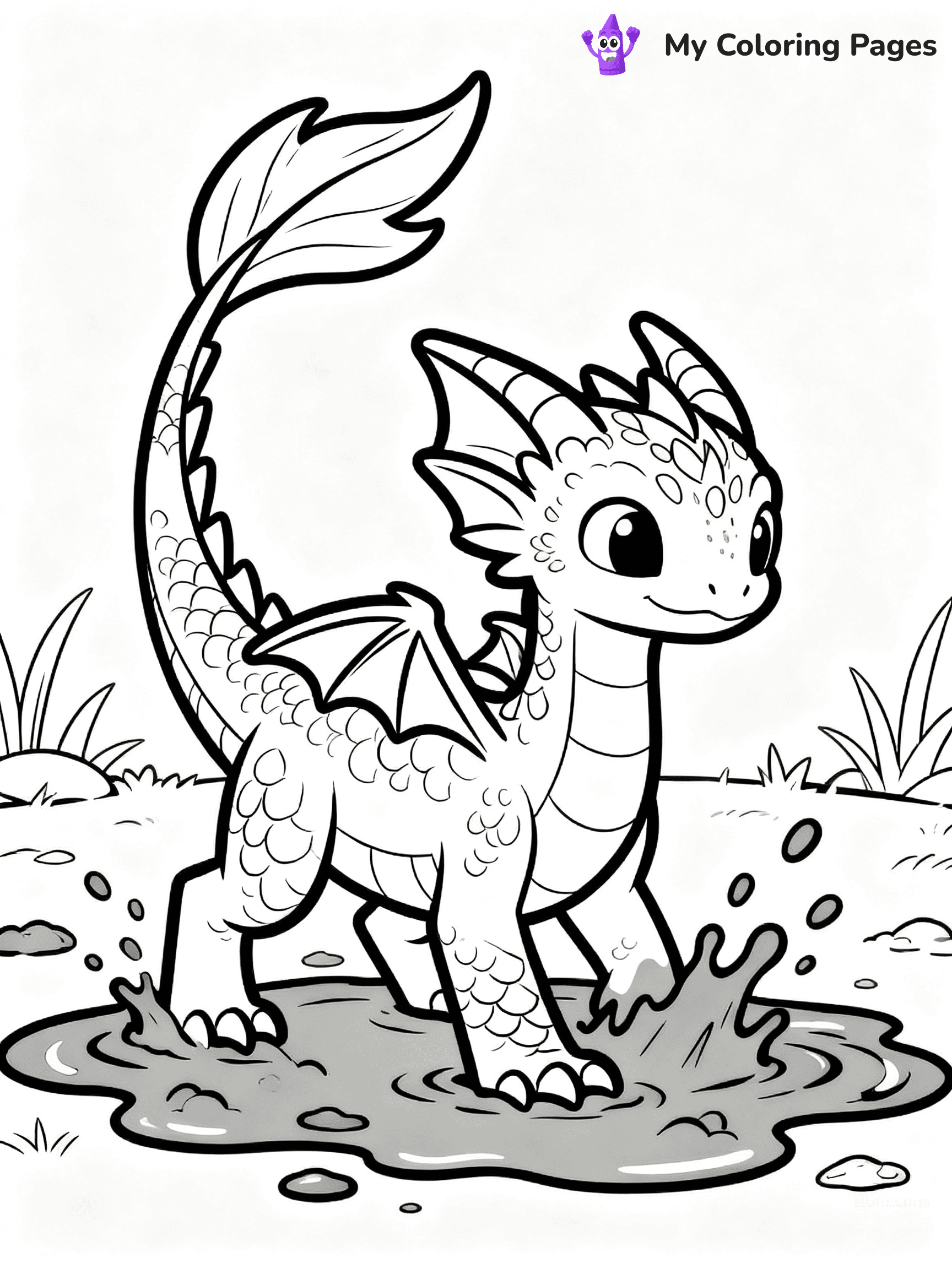 Hybrid Wings Of Fire Coloring Pages - 4