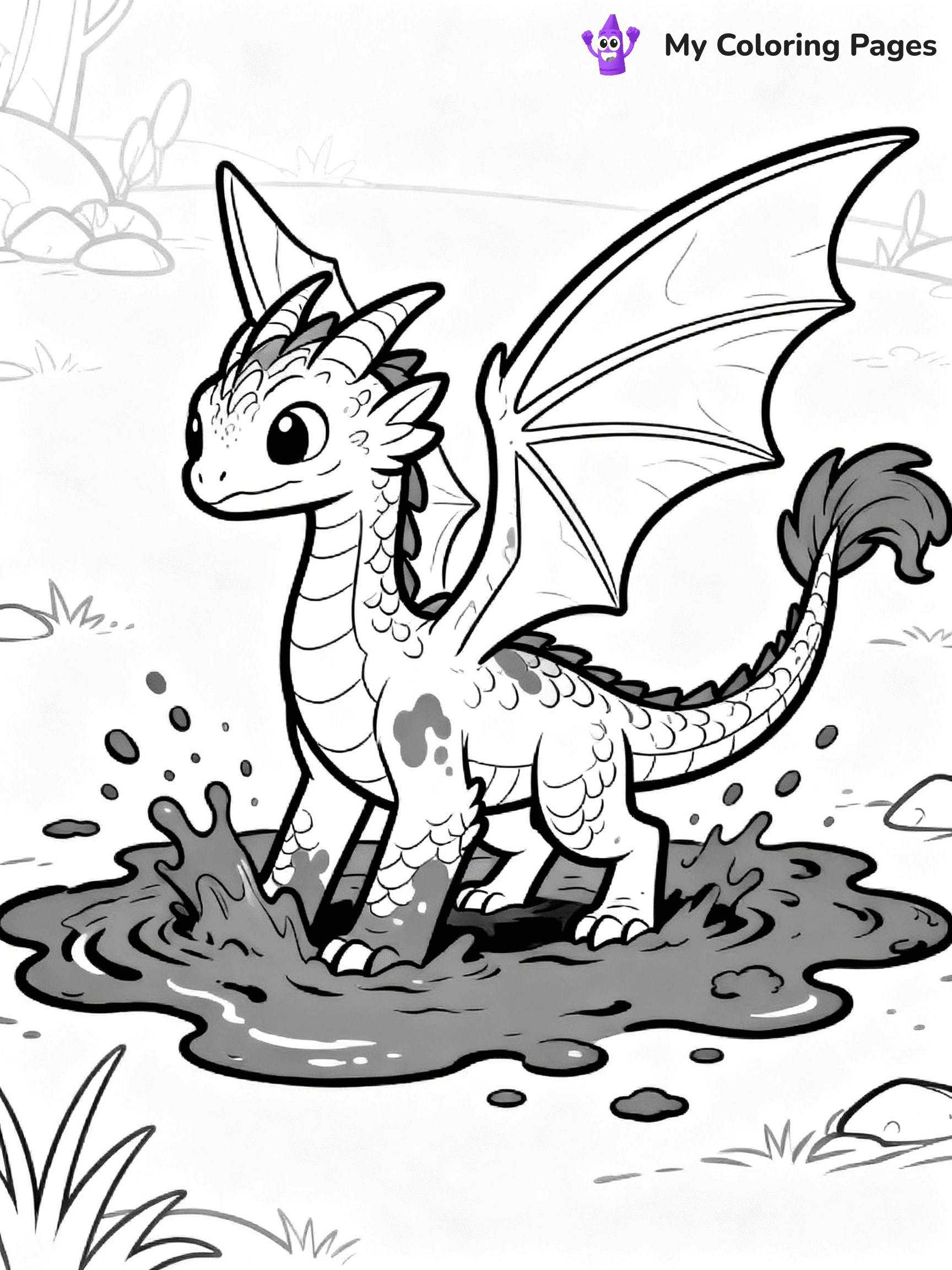 Hybrid Wings Of Fire Coloring Pages - 2