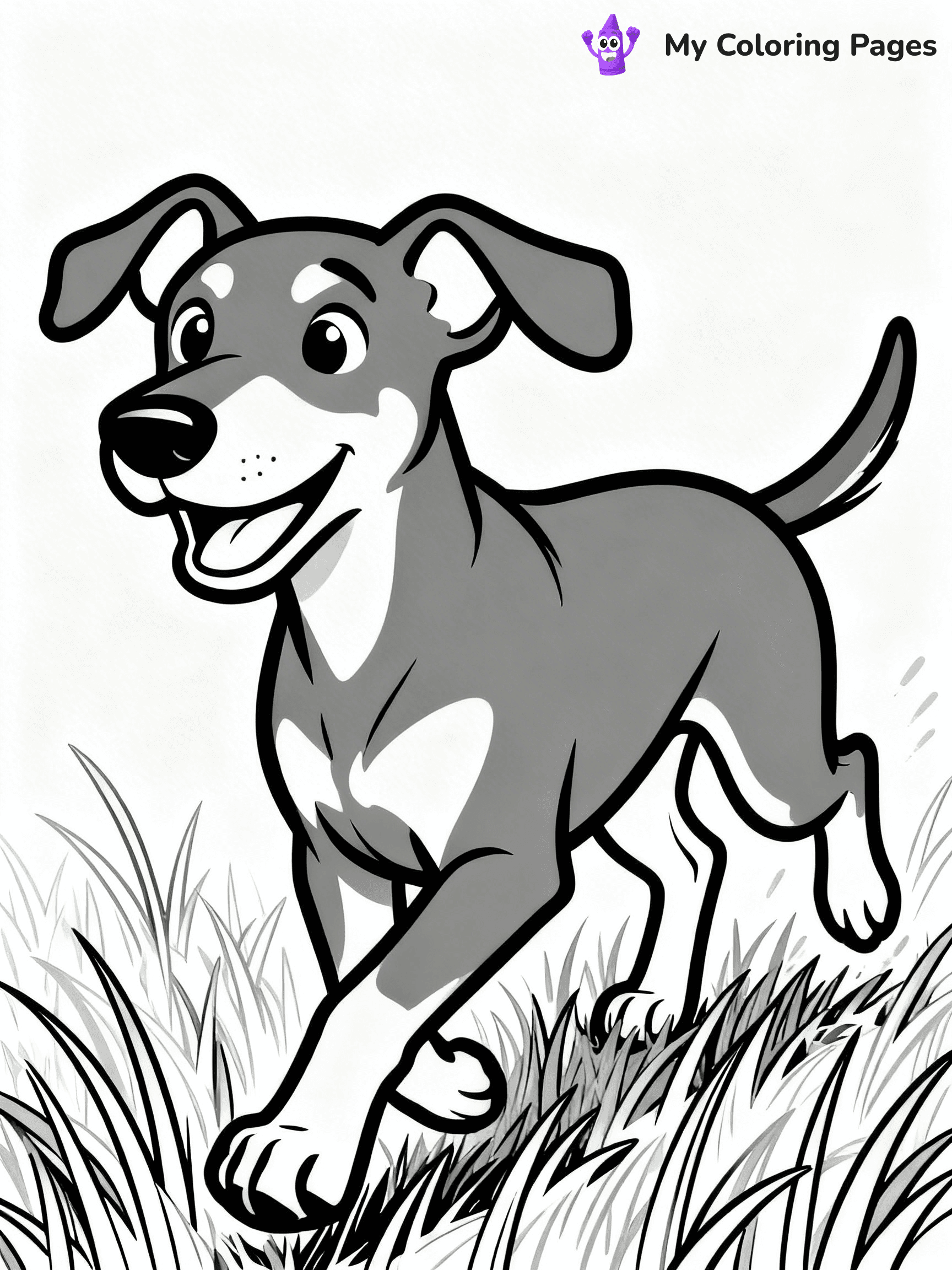 Doberman Coloring Pages - 27