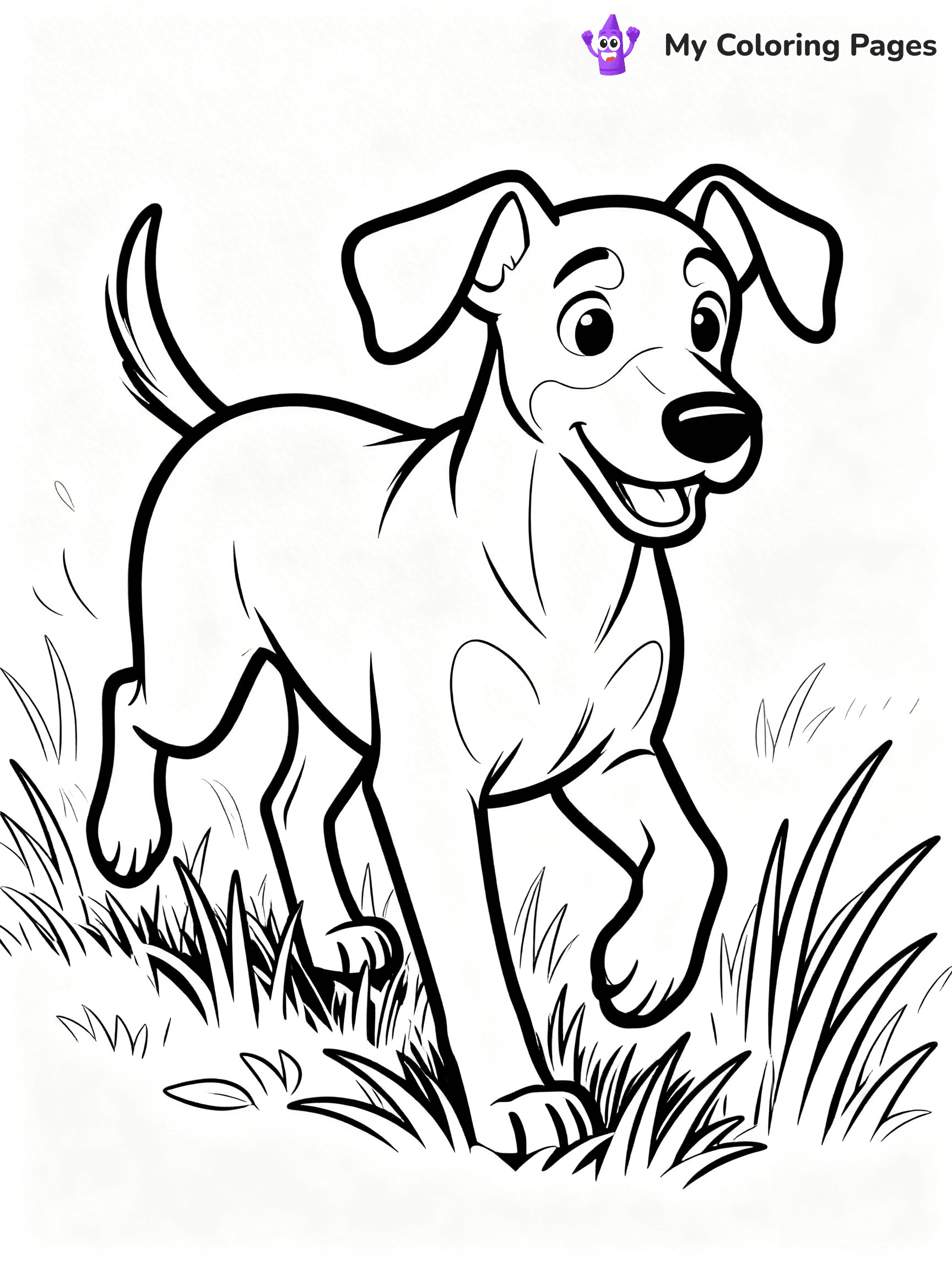 Doberman Coloring Pages - 26