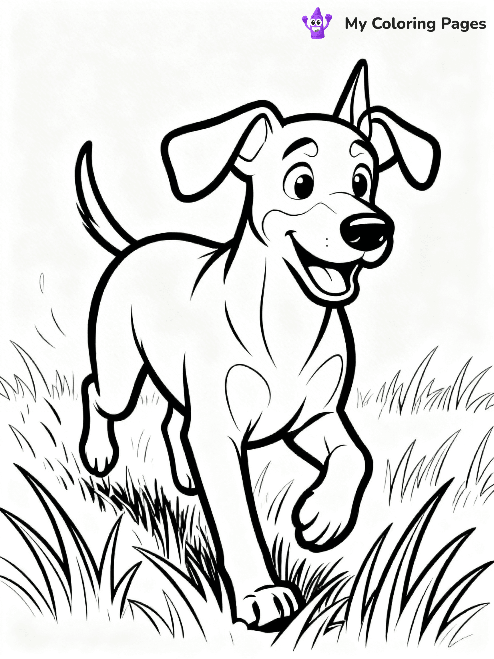 Doberman Coloring Pages - 25