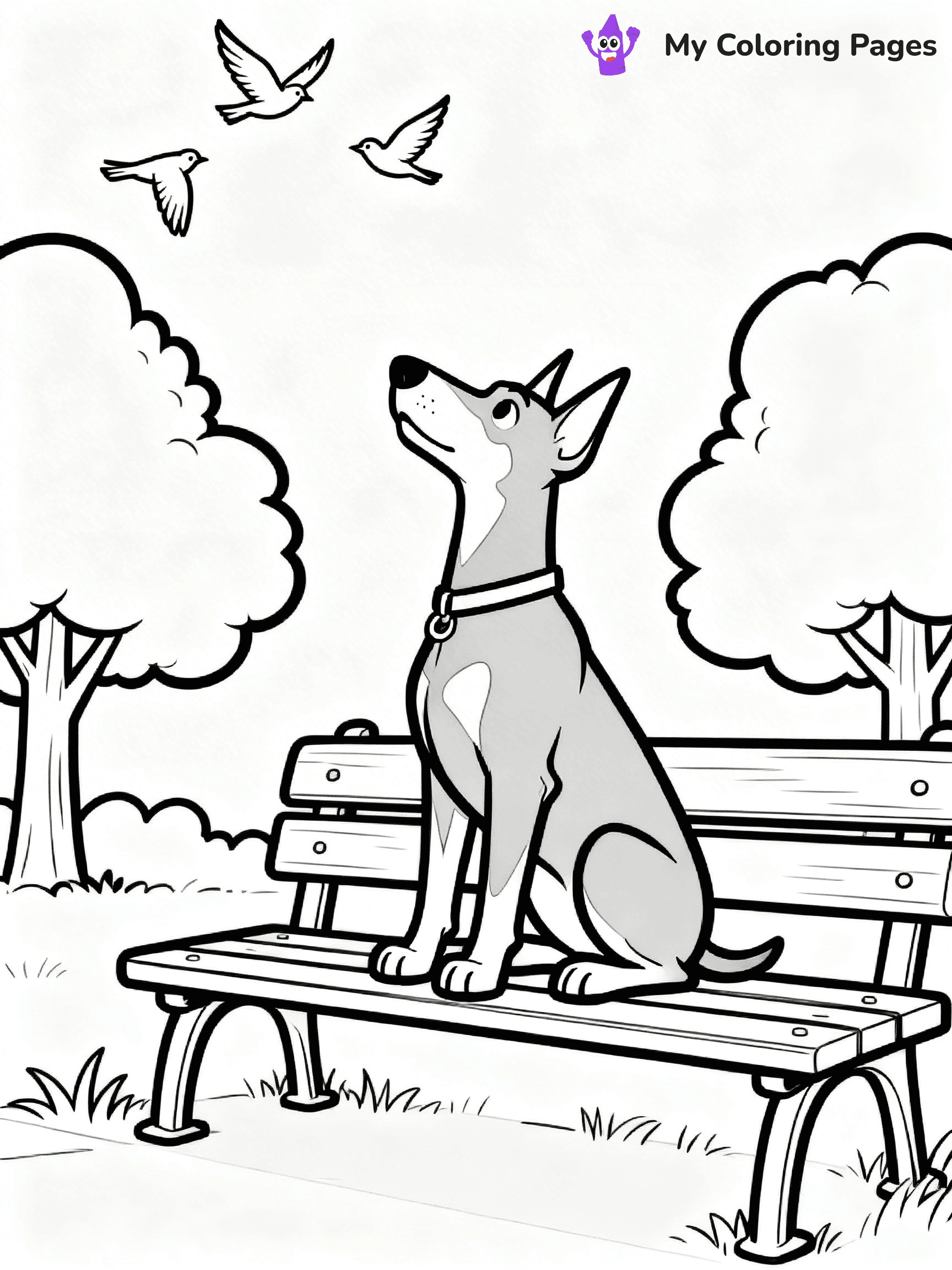 Doberman Coloring Pages - 8