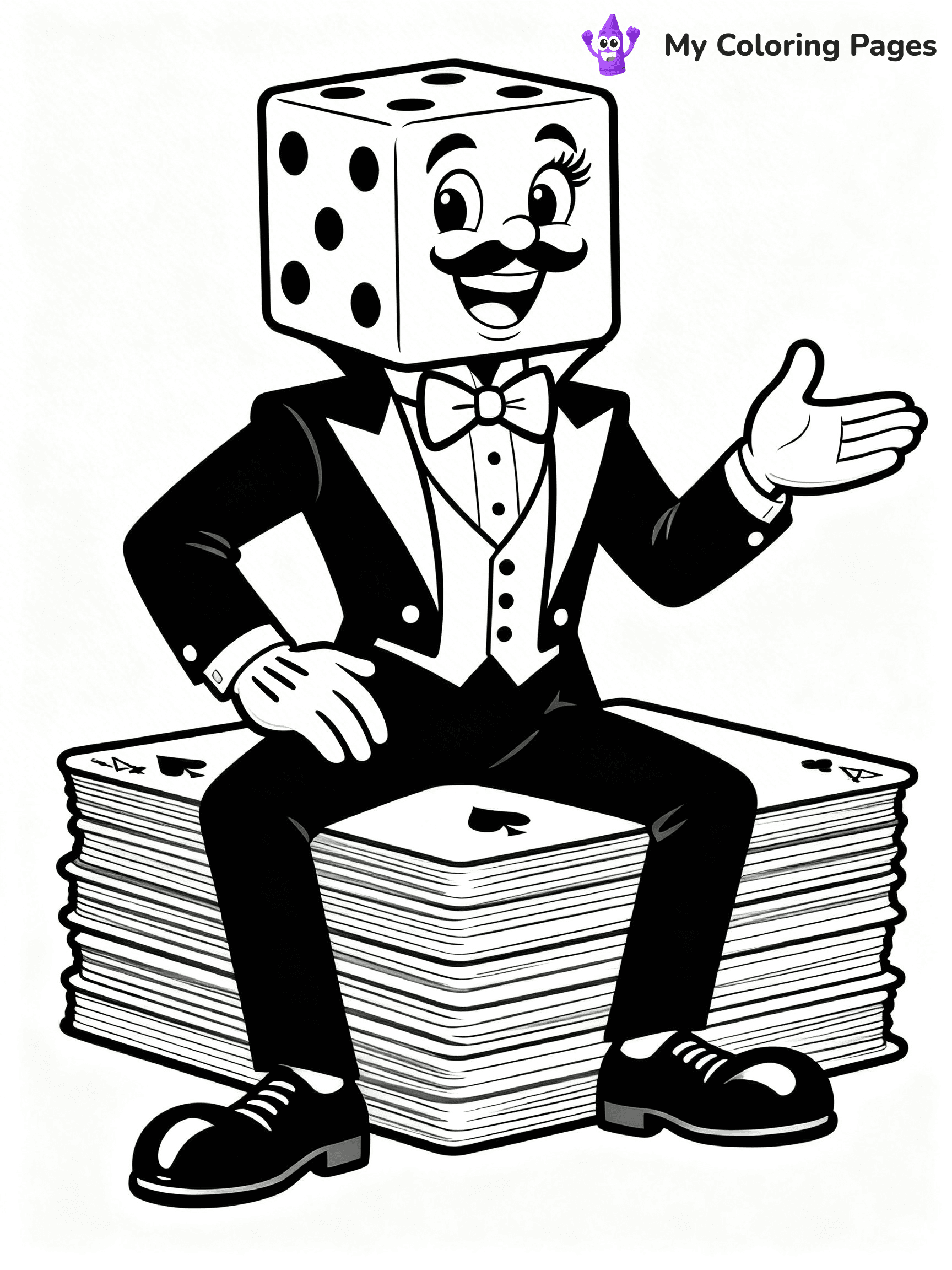 Cuphead Coloring Pages - 49