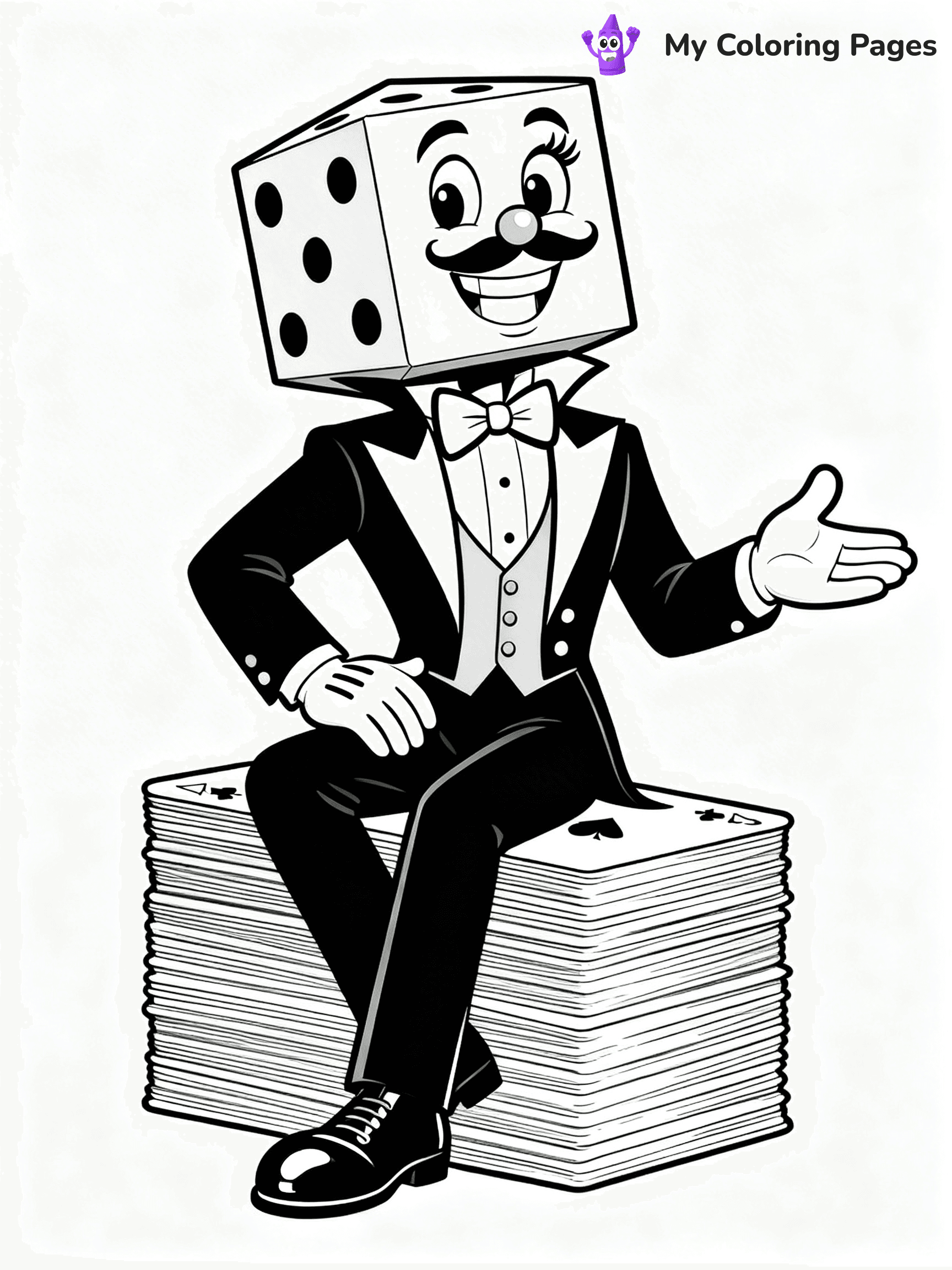 Cuphead Coloring Pages - 45