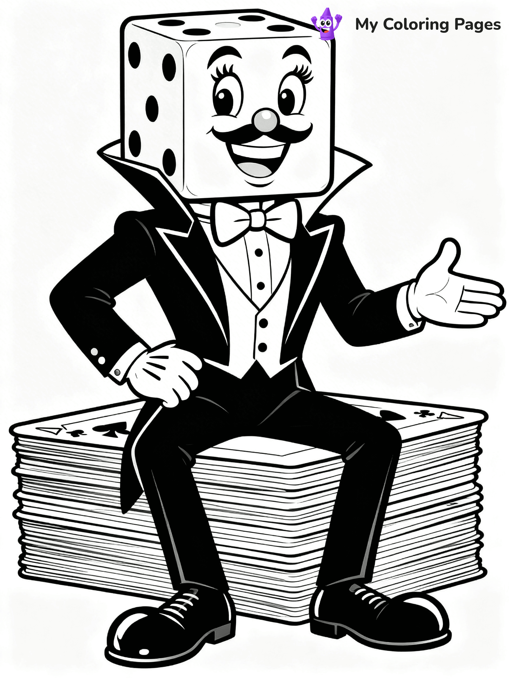 Cuphead Coloring Pages - 43