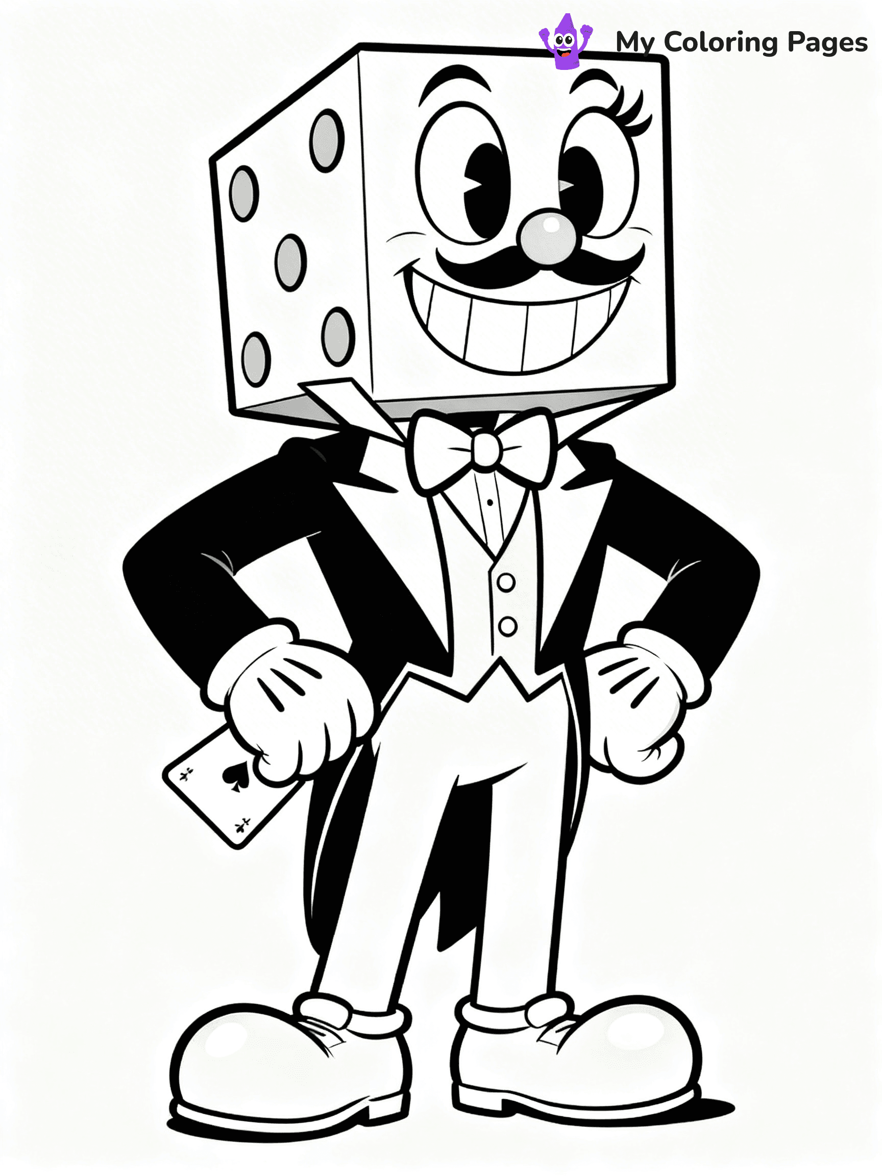 Cuphead Coloring Pages - 42
