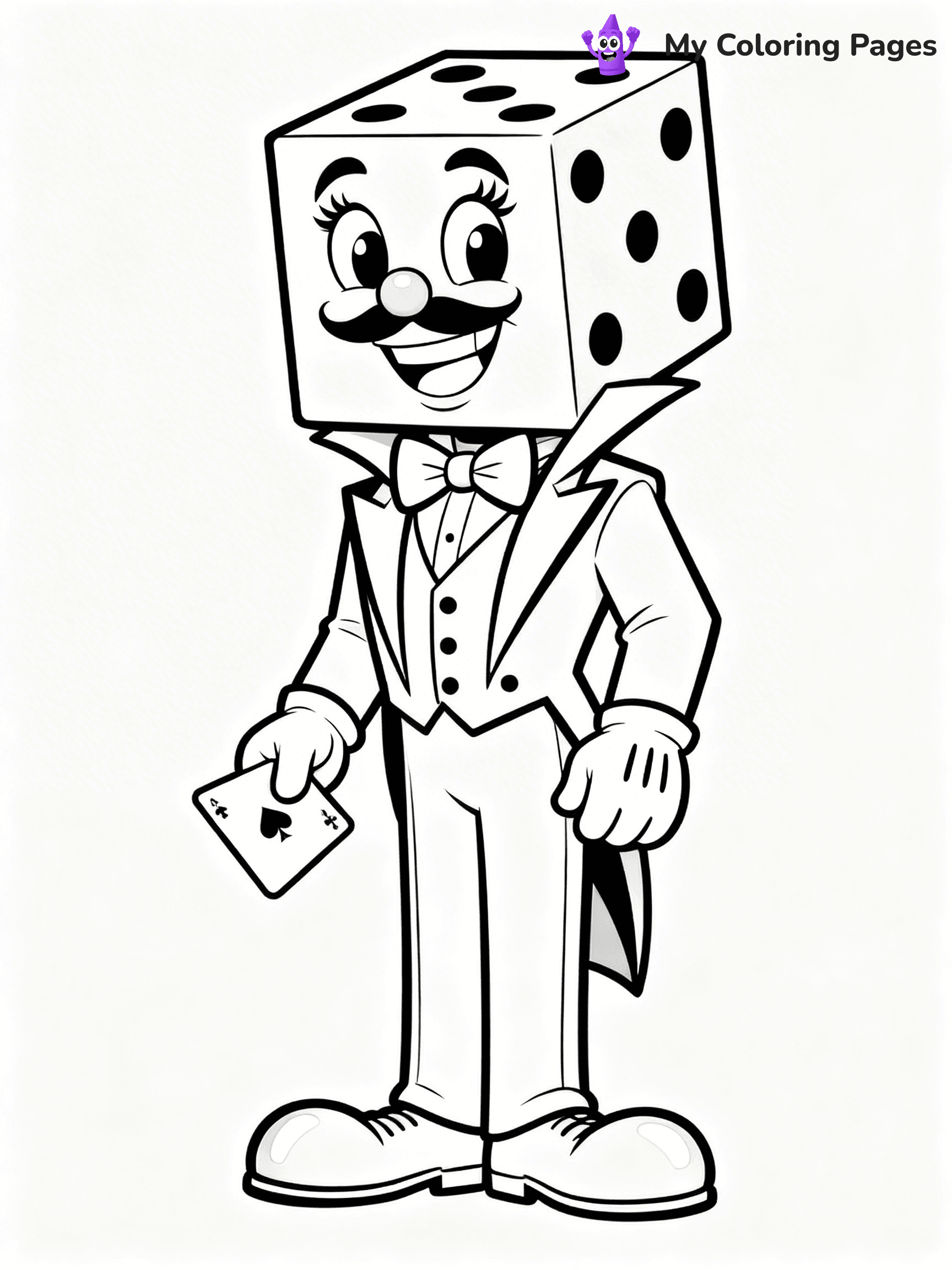 Cuphead Coloring Pages - 41