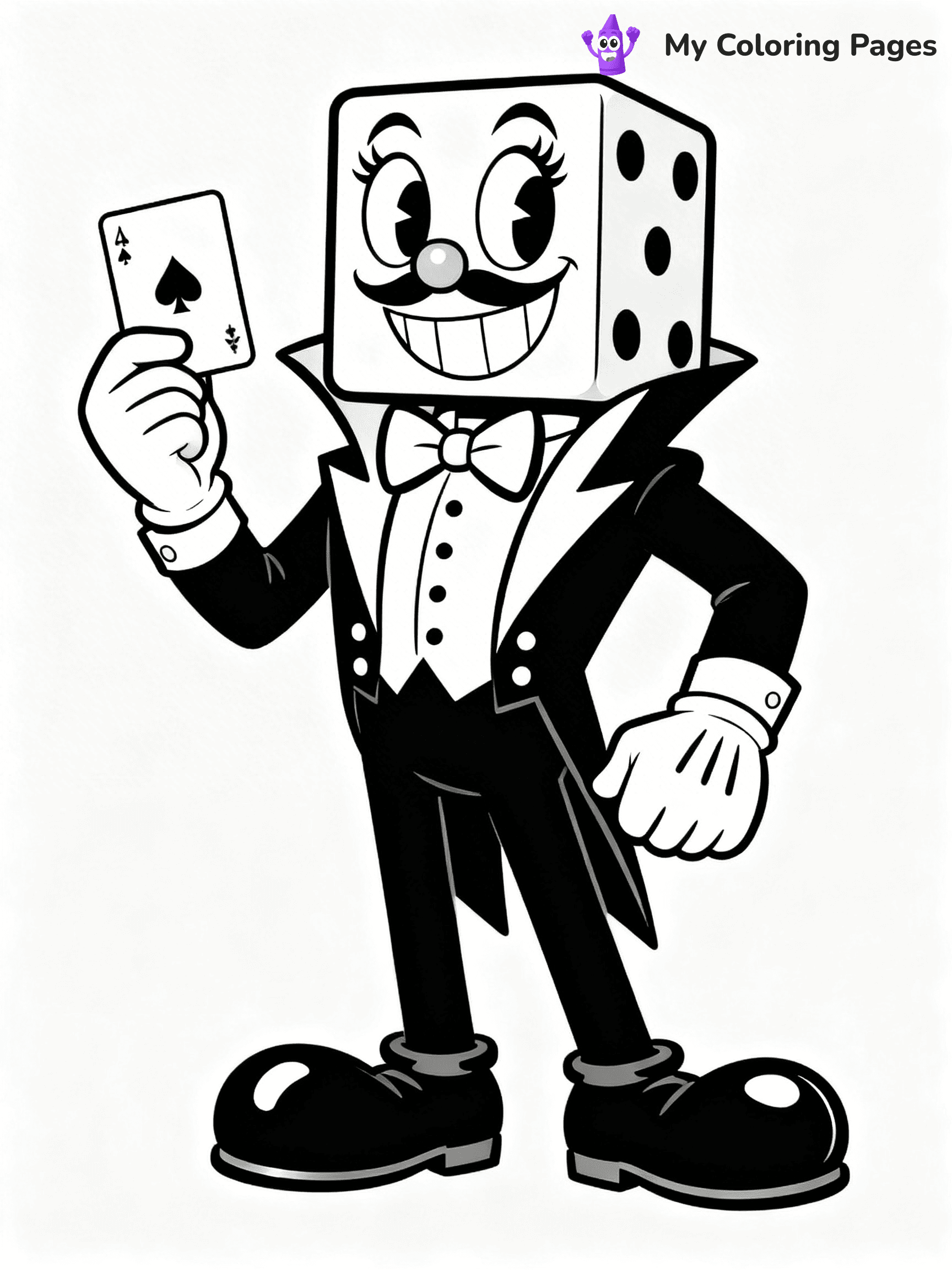 Cuphead Coloring Pages - 39