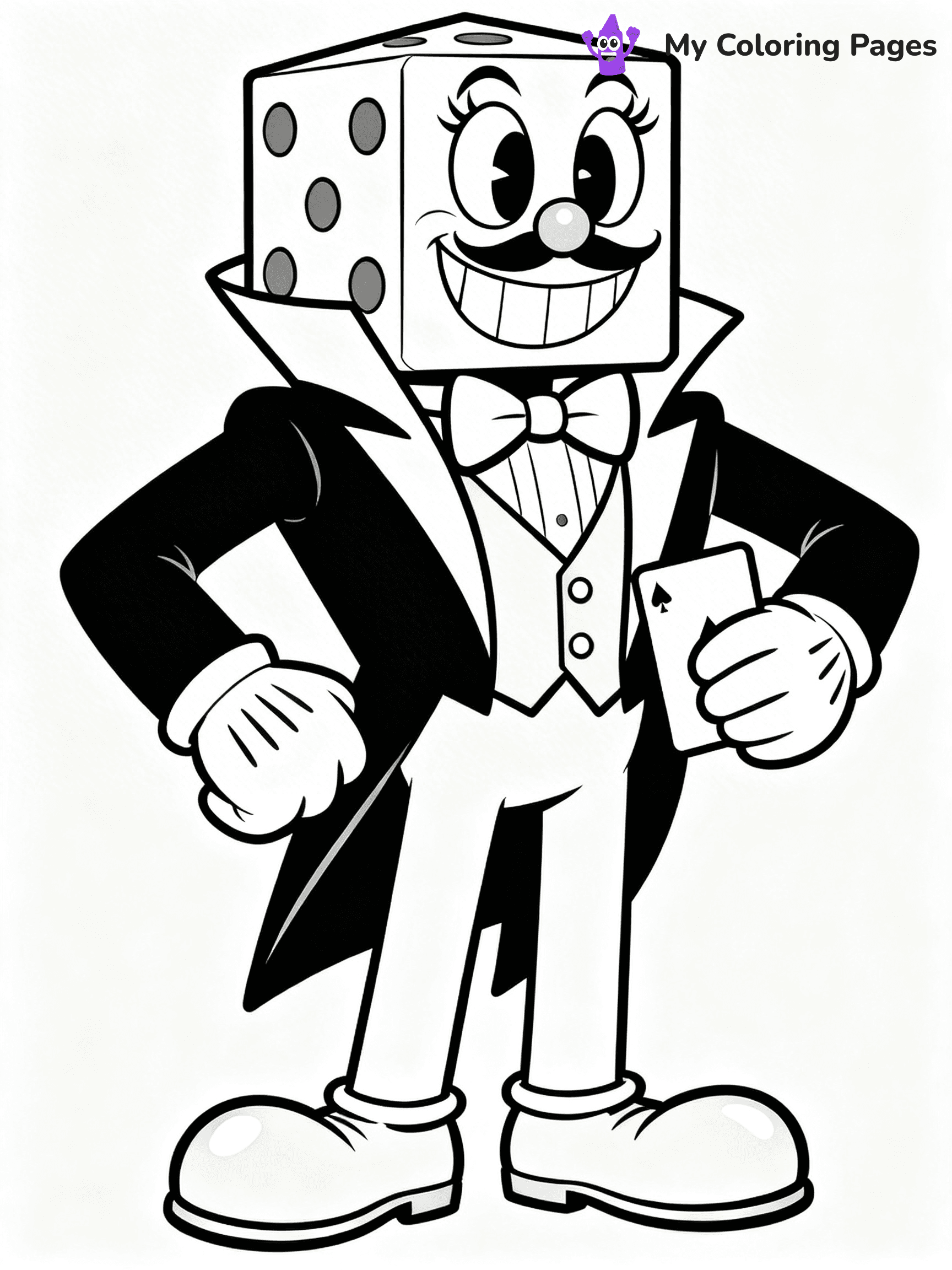 Cuphead Coloring Pages - 38