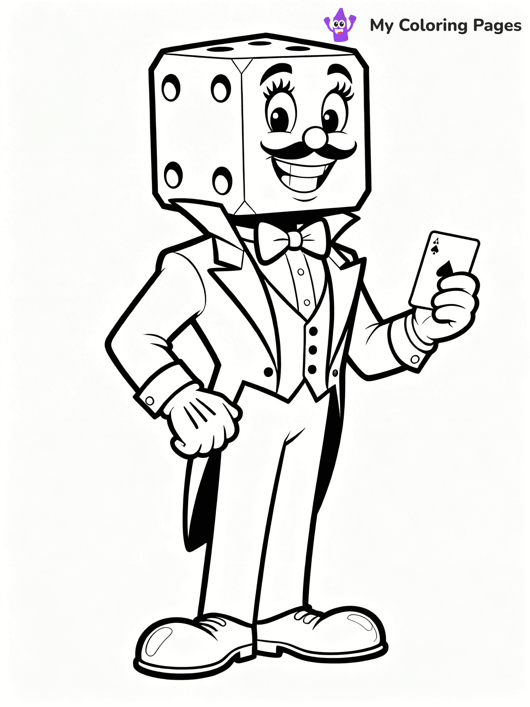 Cuphead Coloring Pages - 36