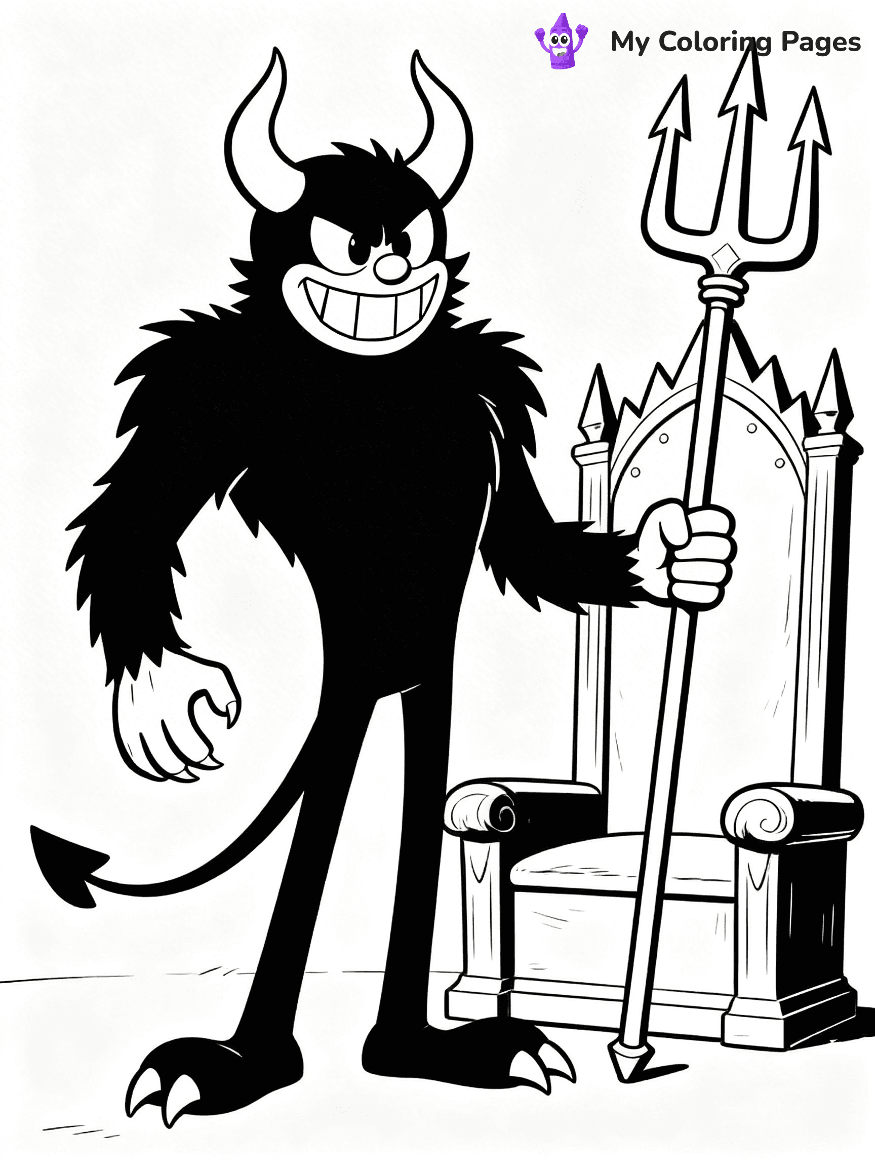 Cuphead Coloring Pages - 21