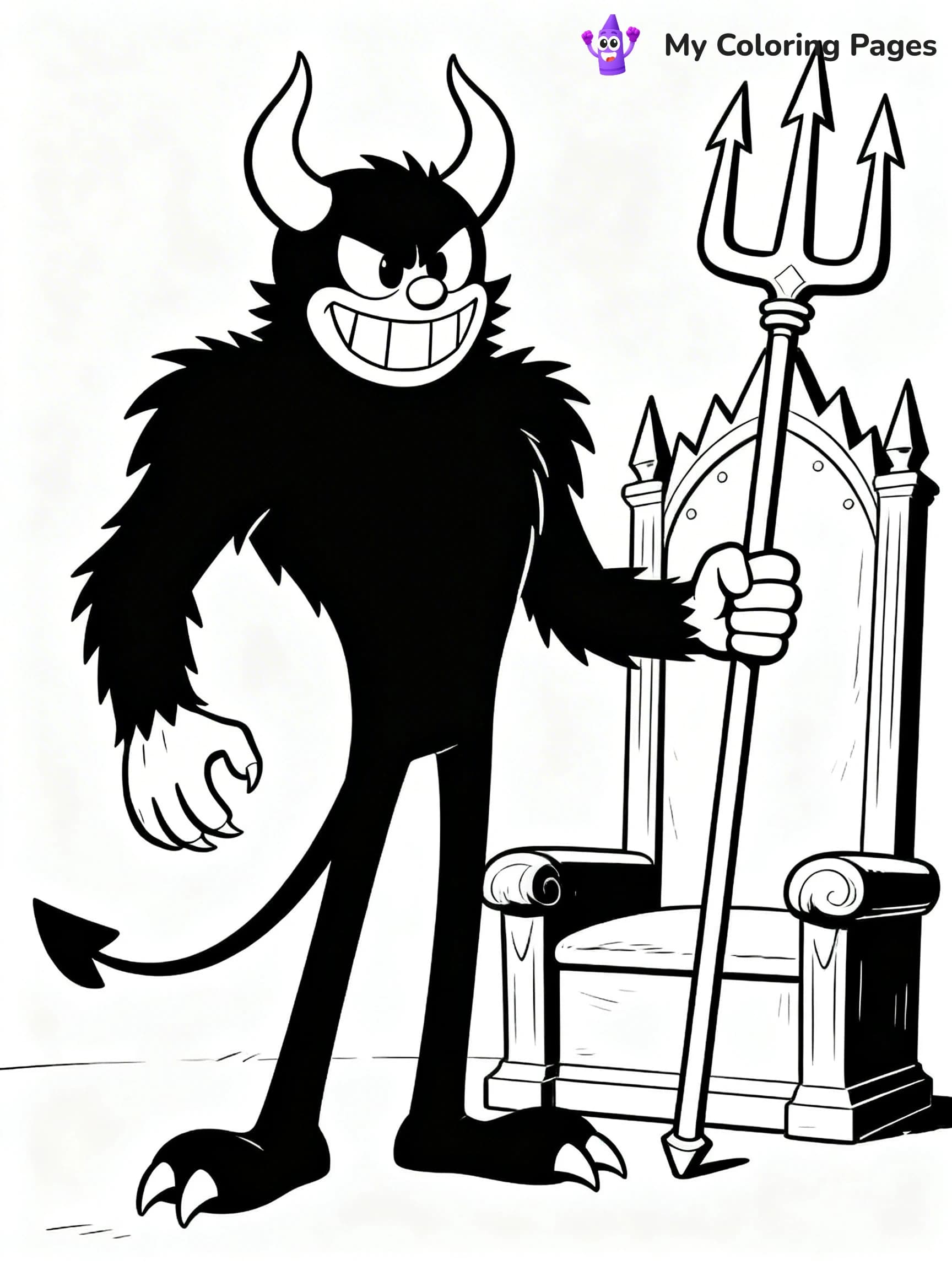 Cuphead Coloring Pages - 21