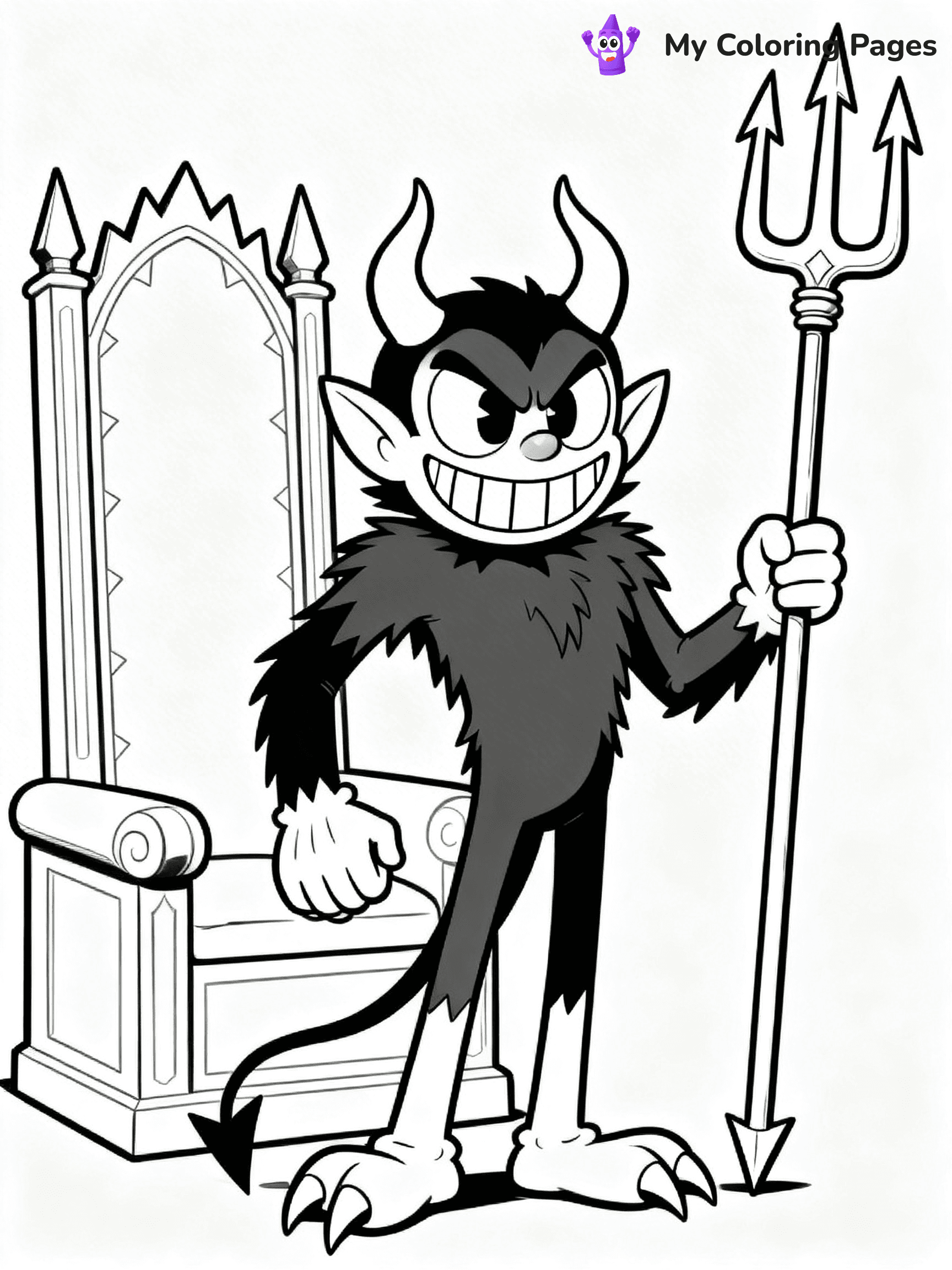 Cuphead Coloring Pages - 20