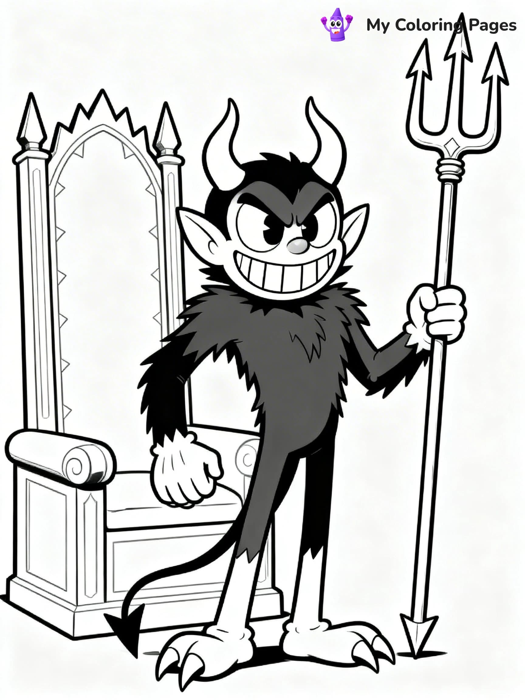 Cuphead Coloring Pages - 20