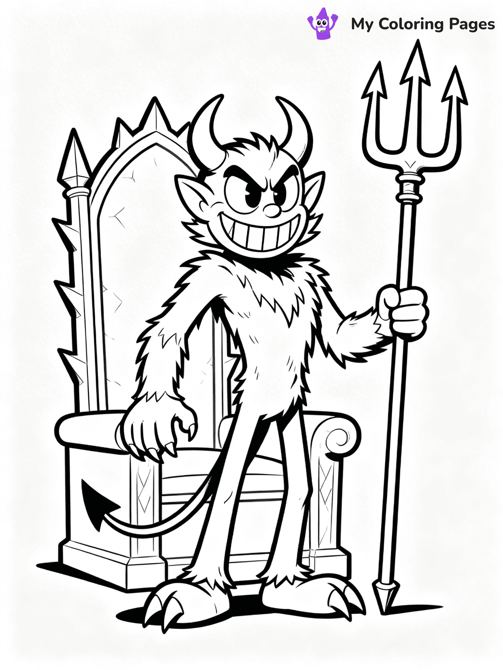 Cuphead Coloring Pages - 19