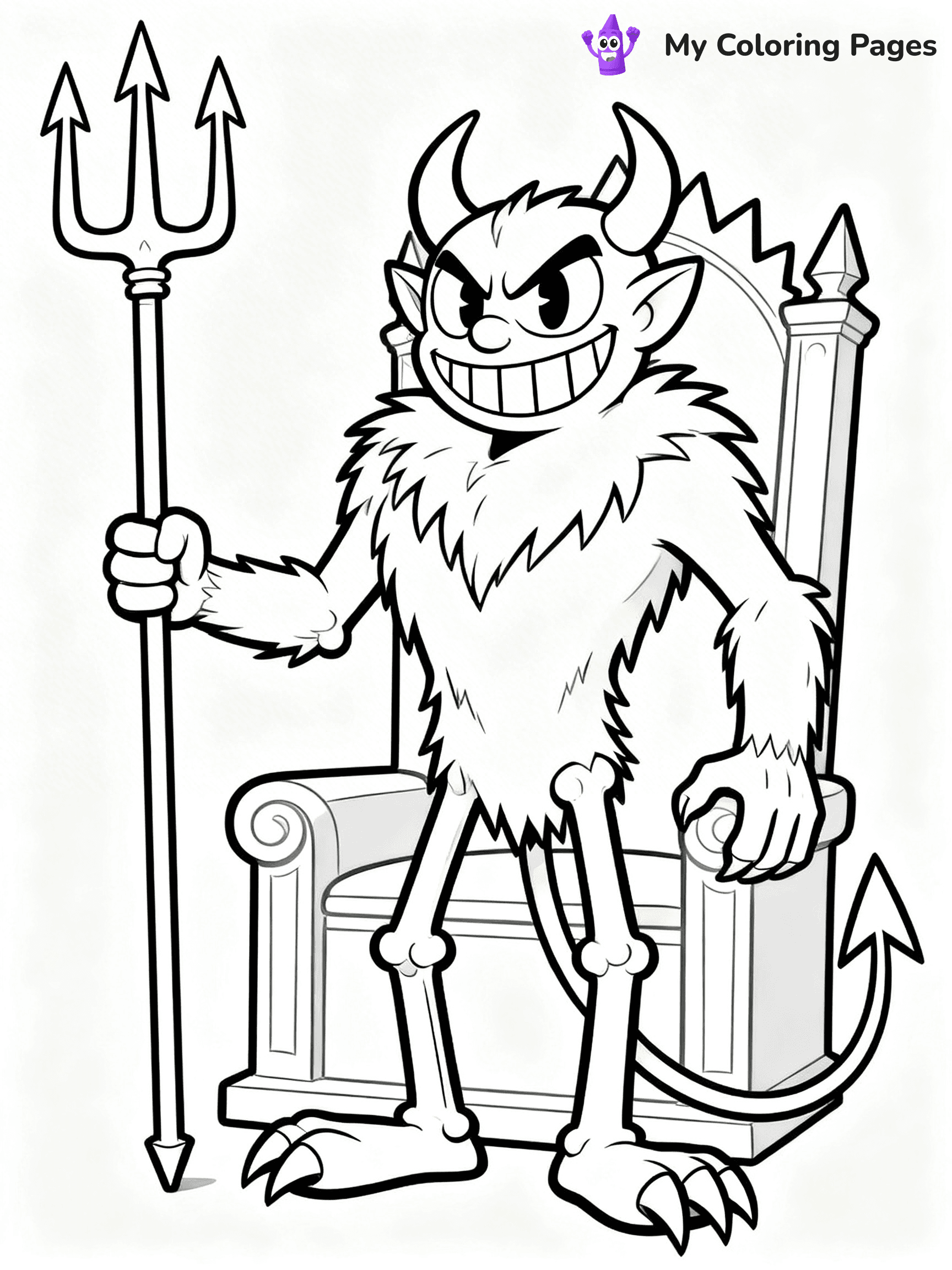 Cuphead Coloring Pages - 18