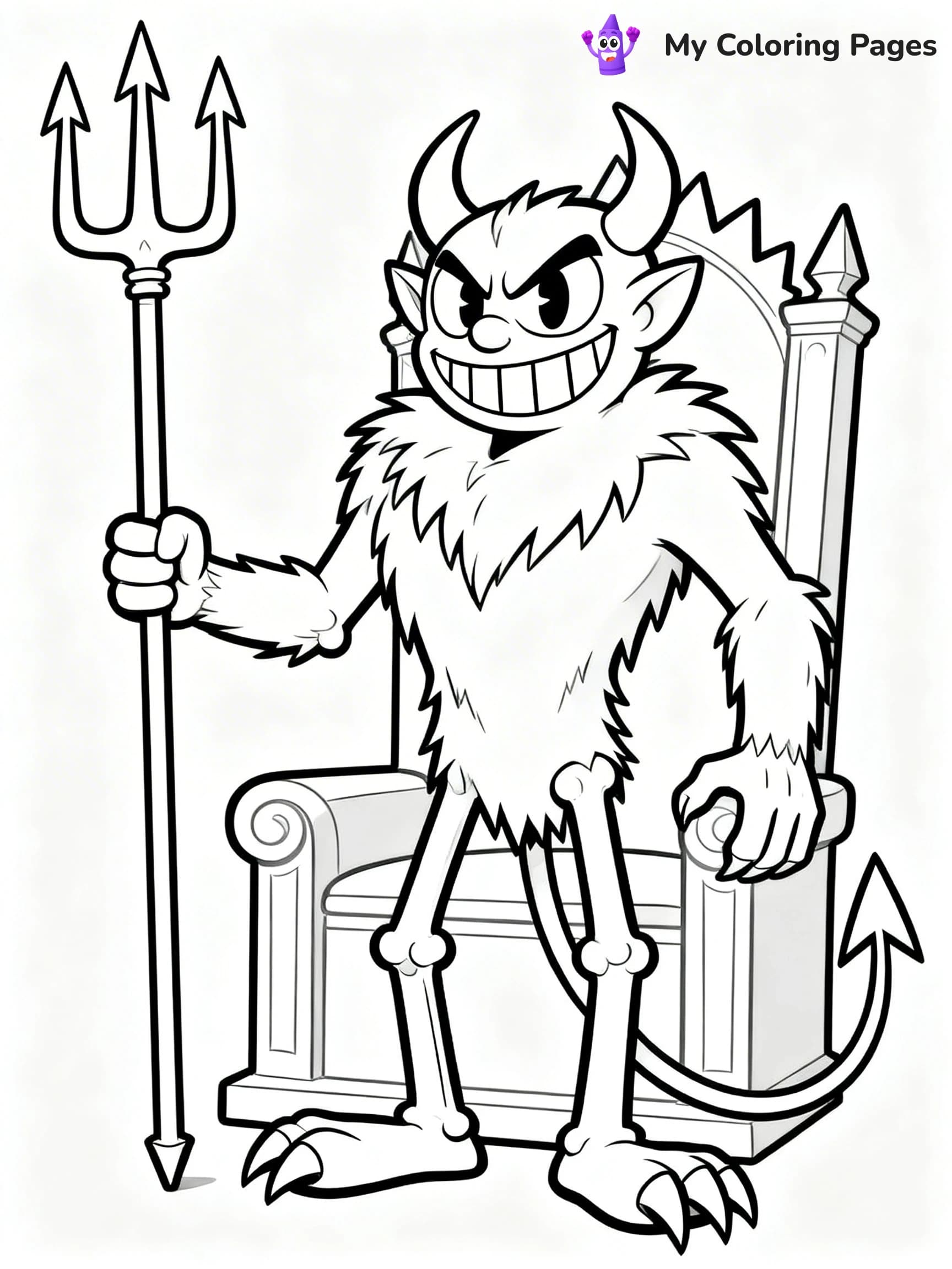 Cuphead Coloring Pages - 18