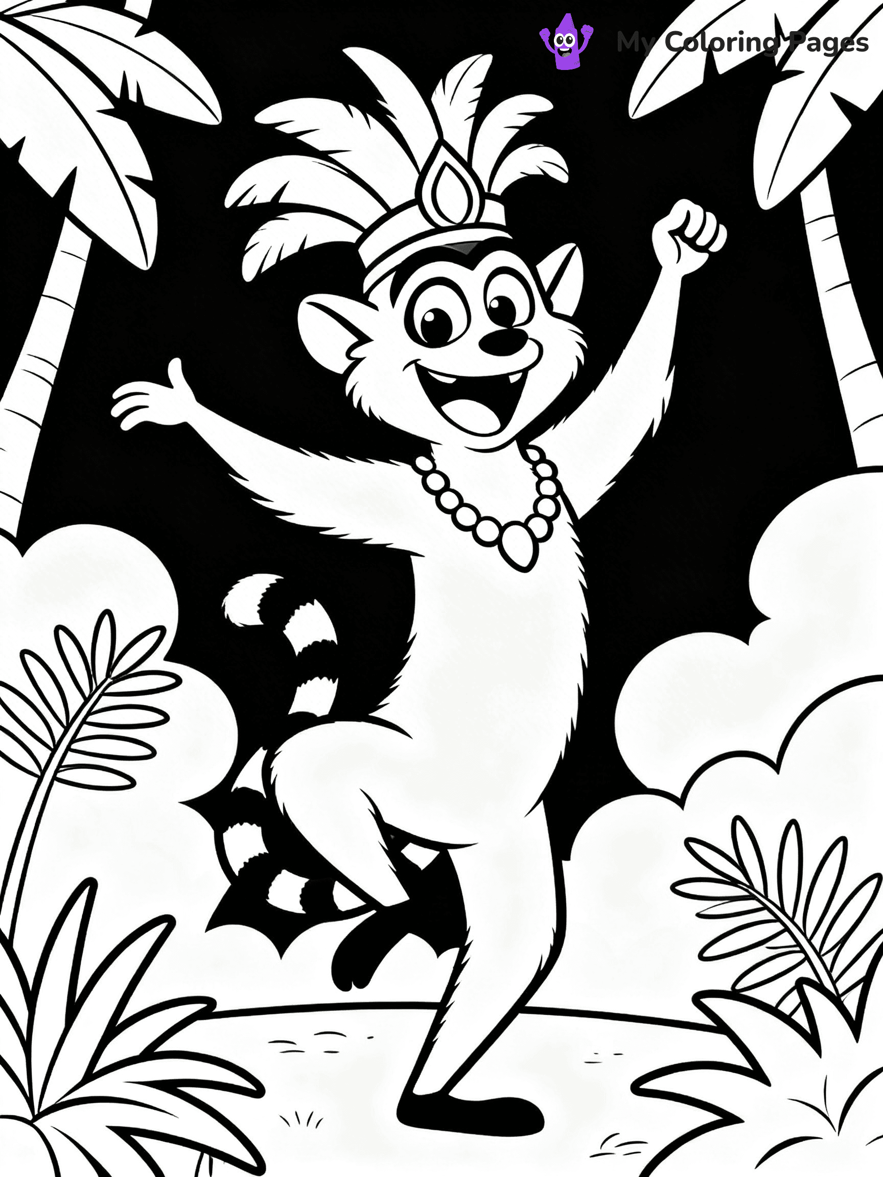 Madagascar Coloring Pages - 29