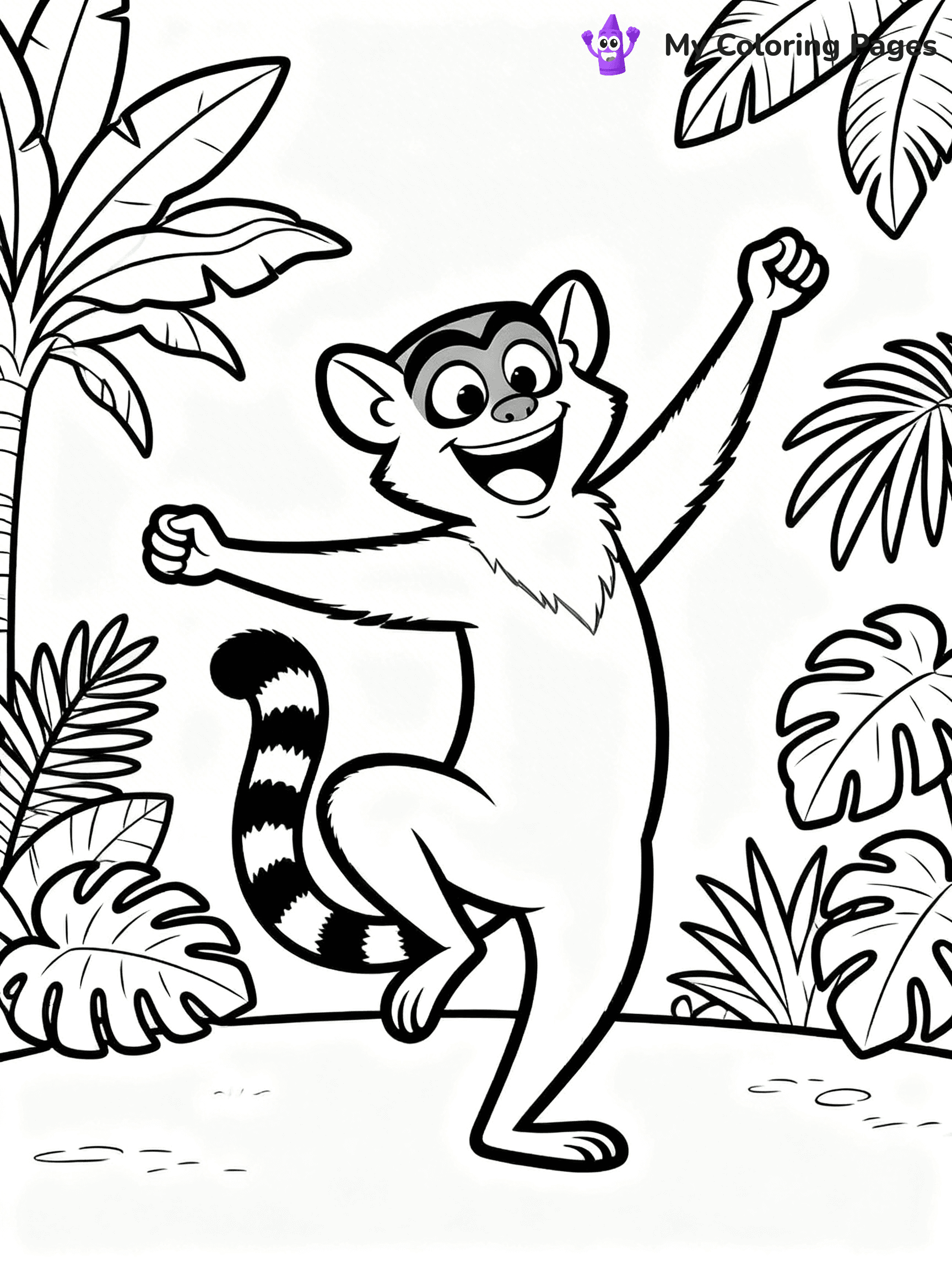 Madagascar Coloring Pages - 28