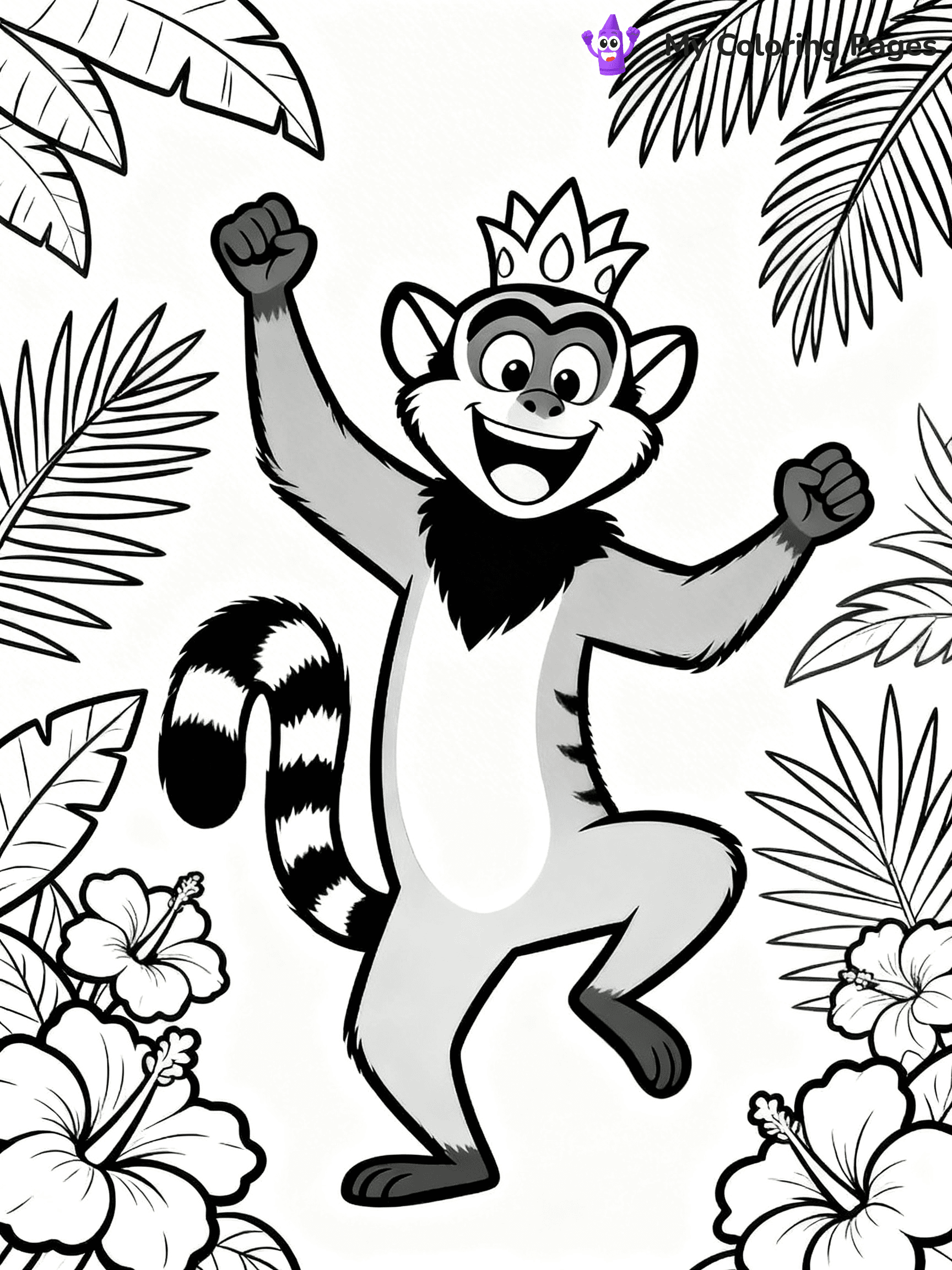Madagascar Coloring Pages - 24