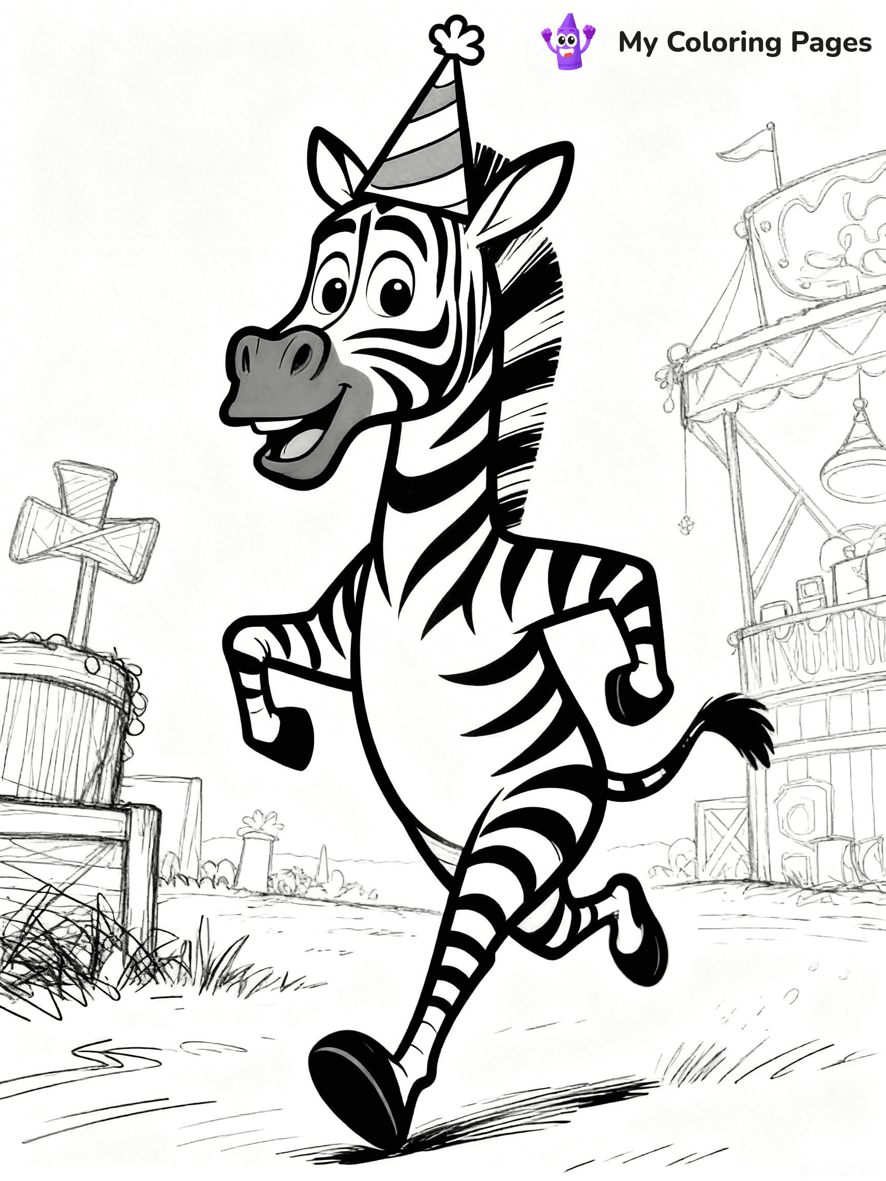 Madagascar Coloring Pages - 5