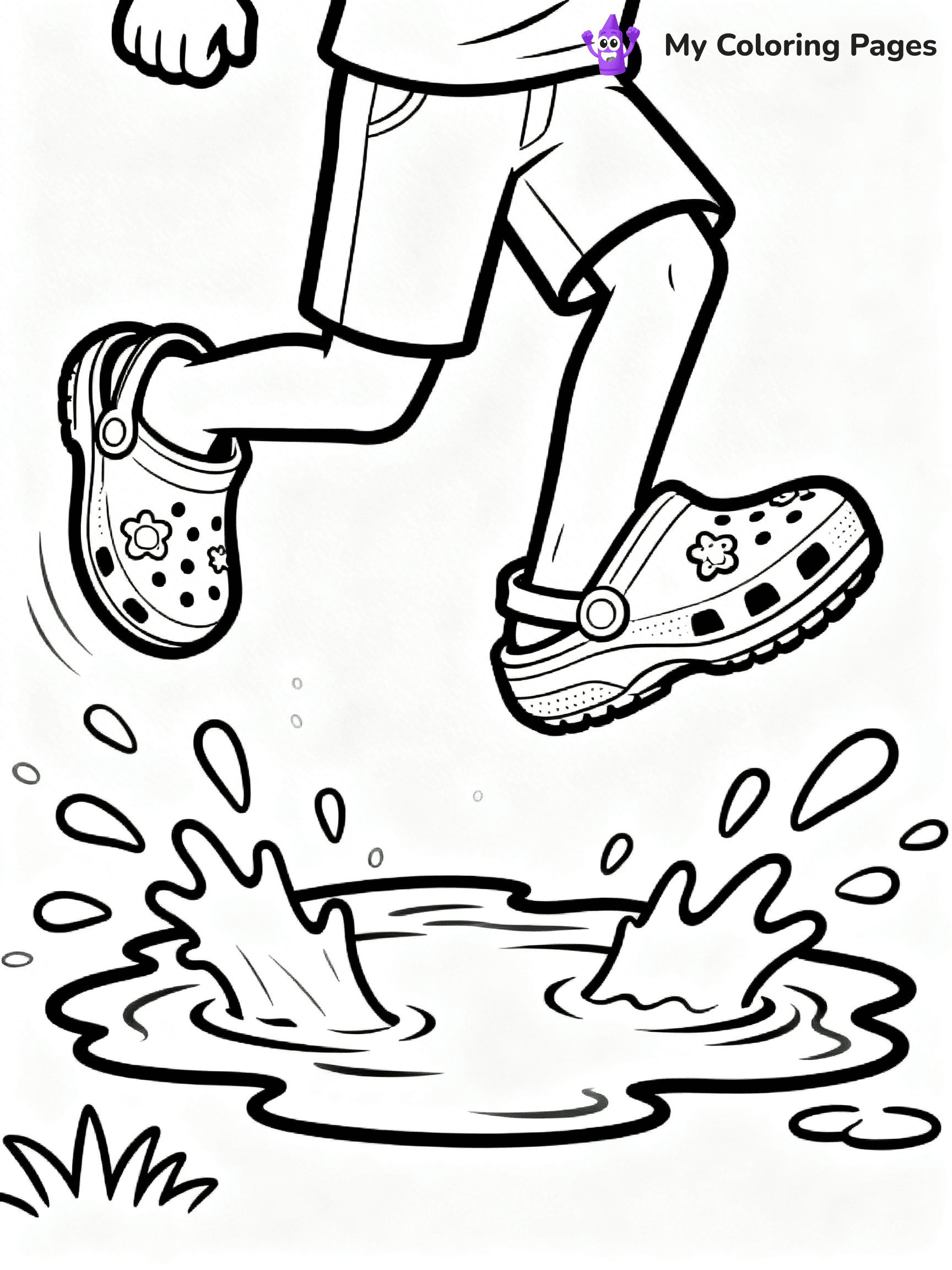 Croc Coloring Pages - 25