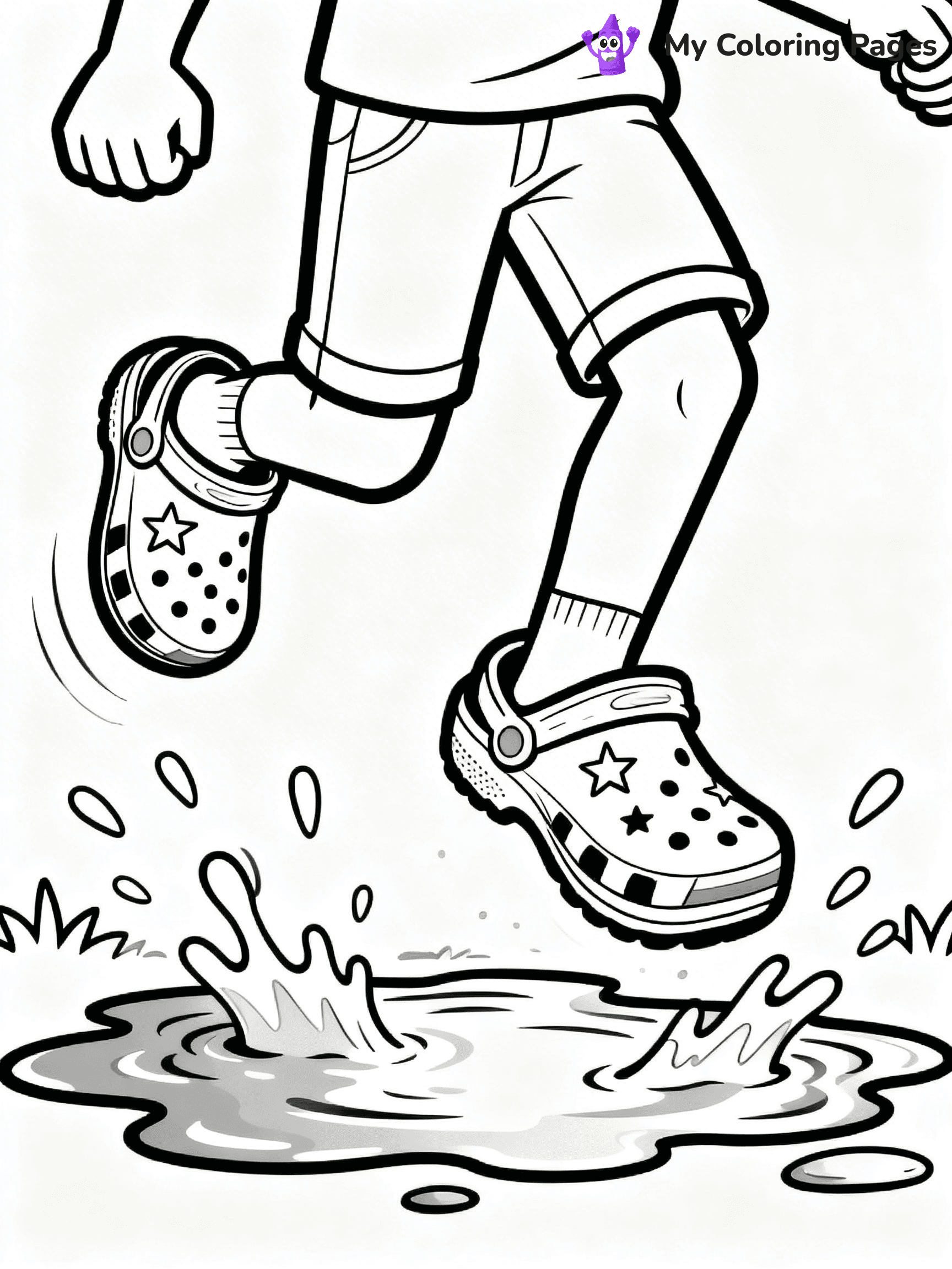 Croc Coloring Pages - 24