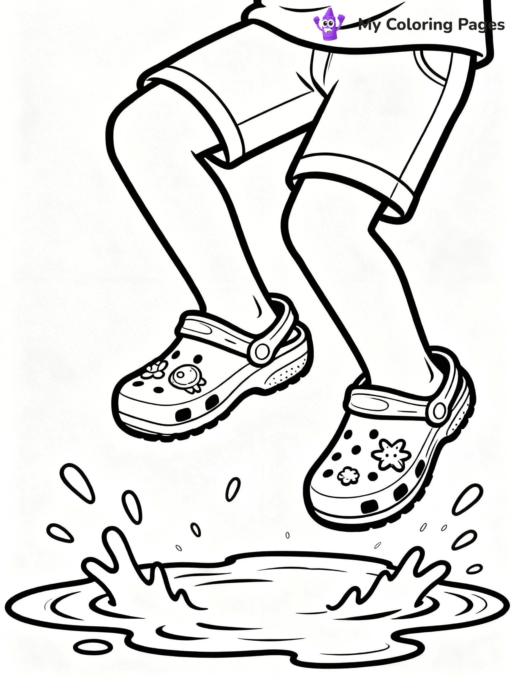 Croc Coloring Pages - 23