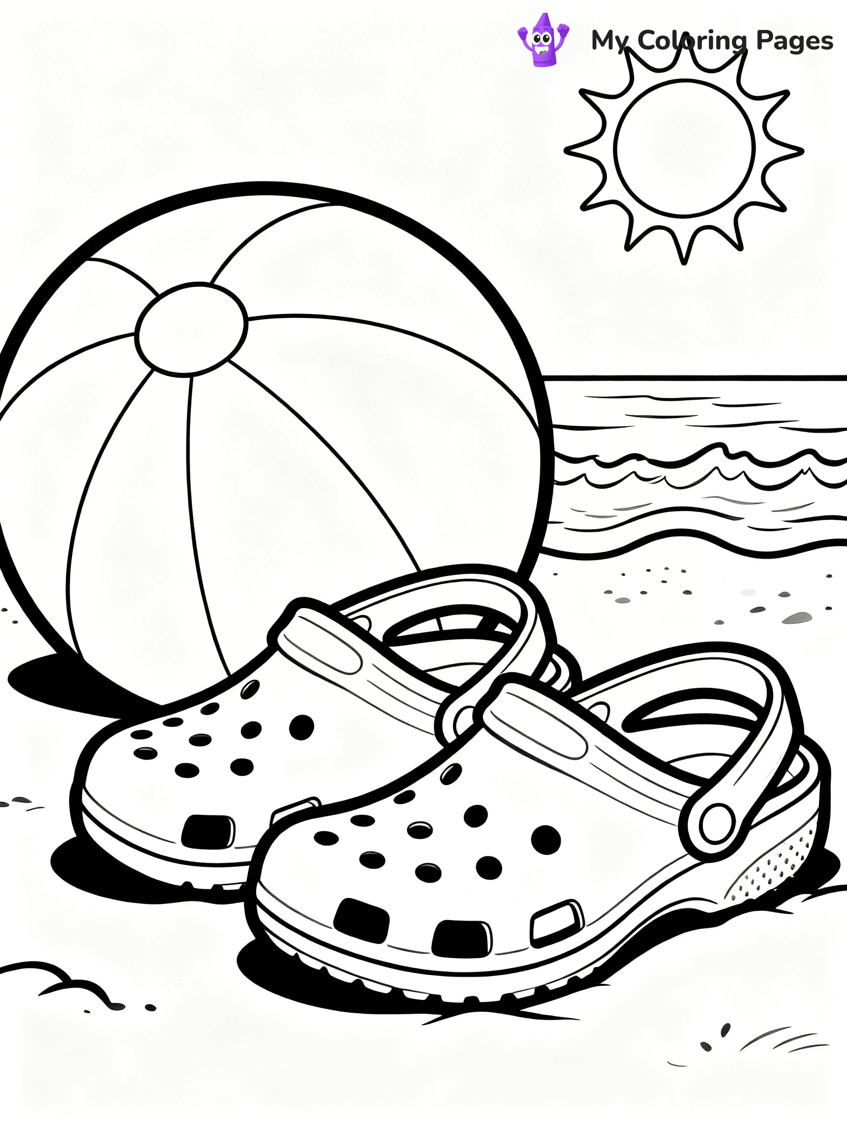 Croc Coloring Pages - 19
