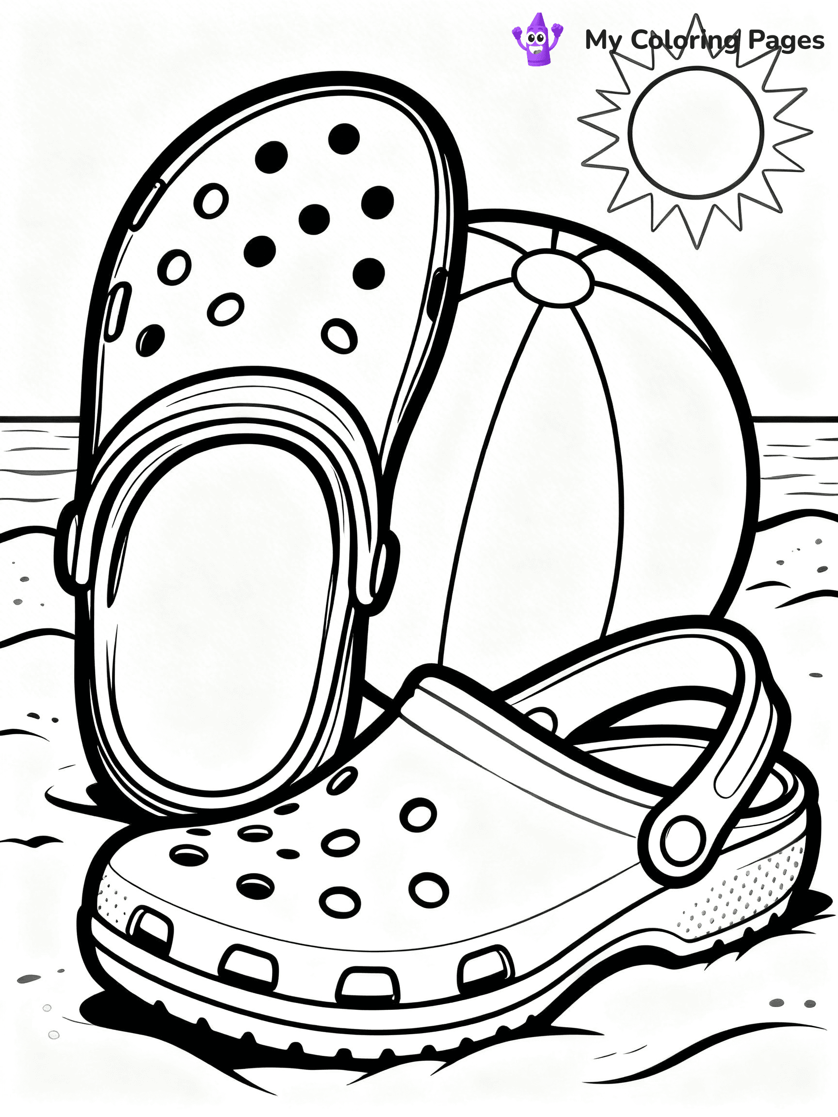 Croc Coloring Pages - 17