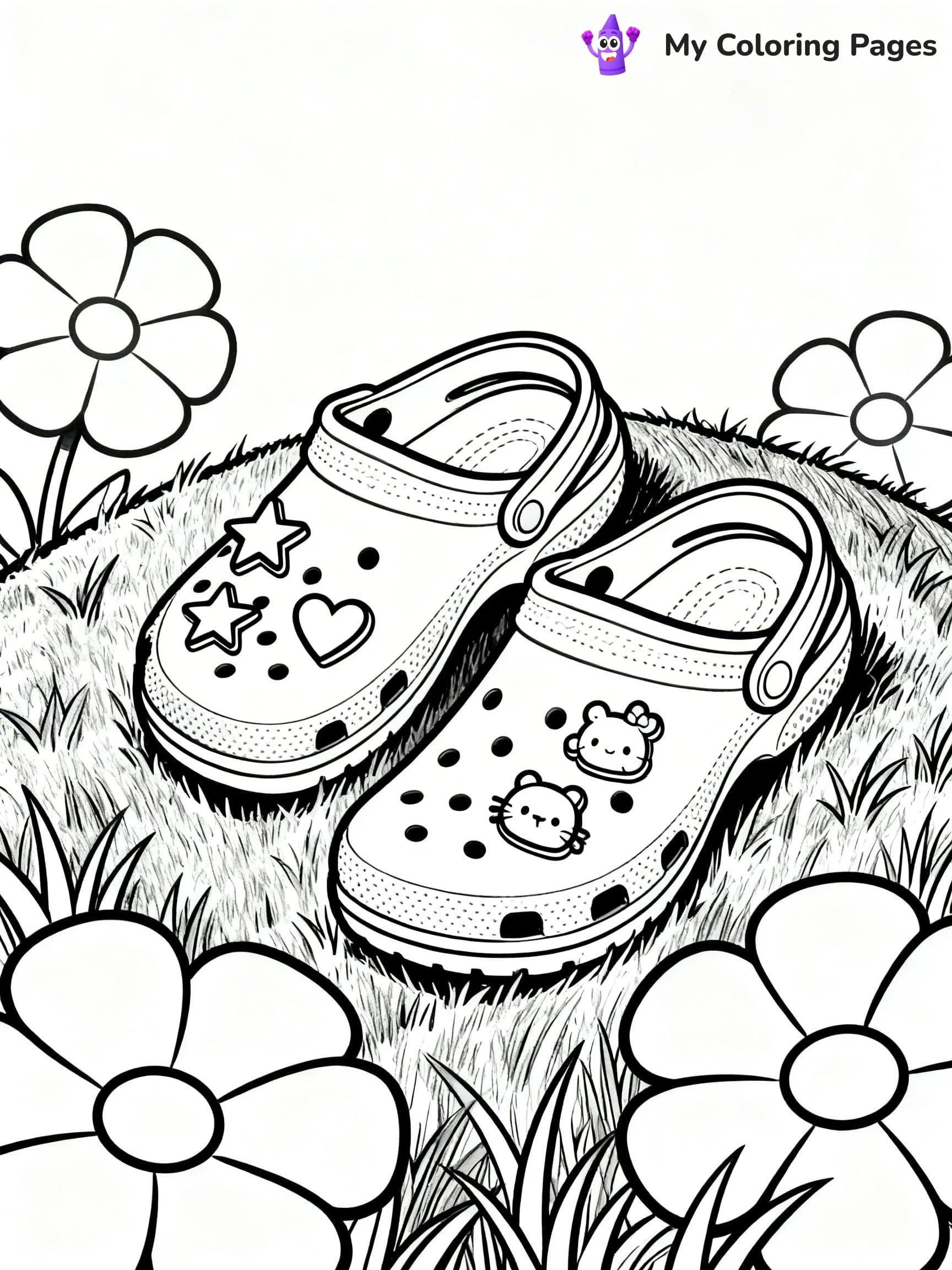 Croc Coloring Pages - 12