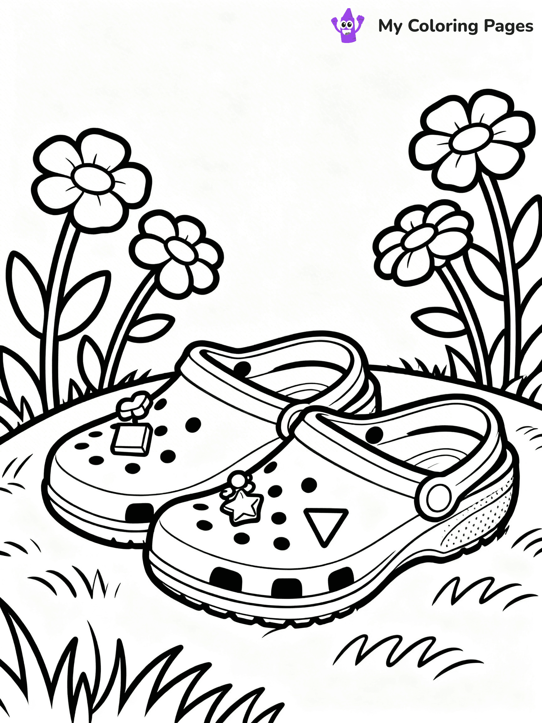 Croc Coloring Pages - 9