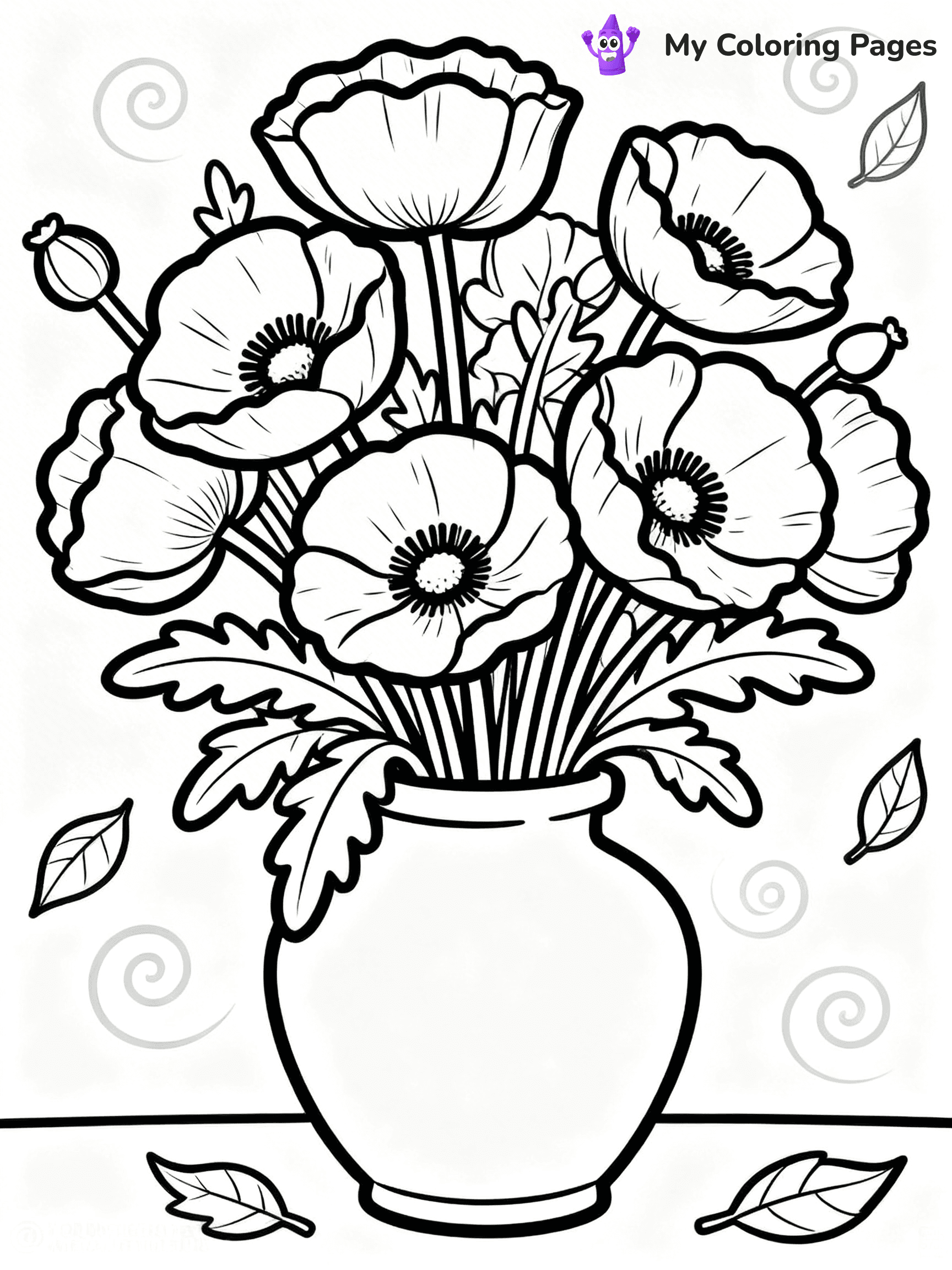 Poppy Coloring Pages - 52