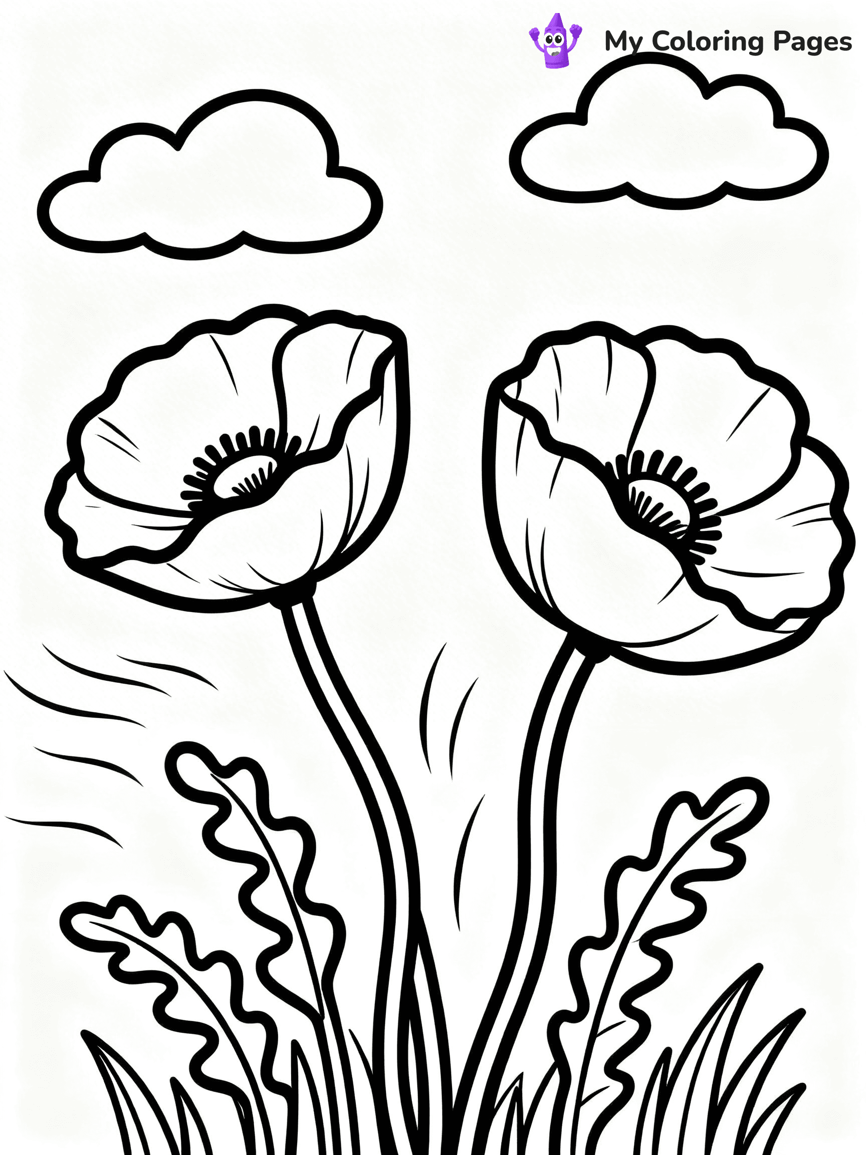 Poppy Coloring Pages - 32