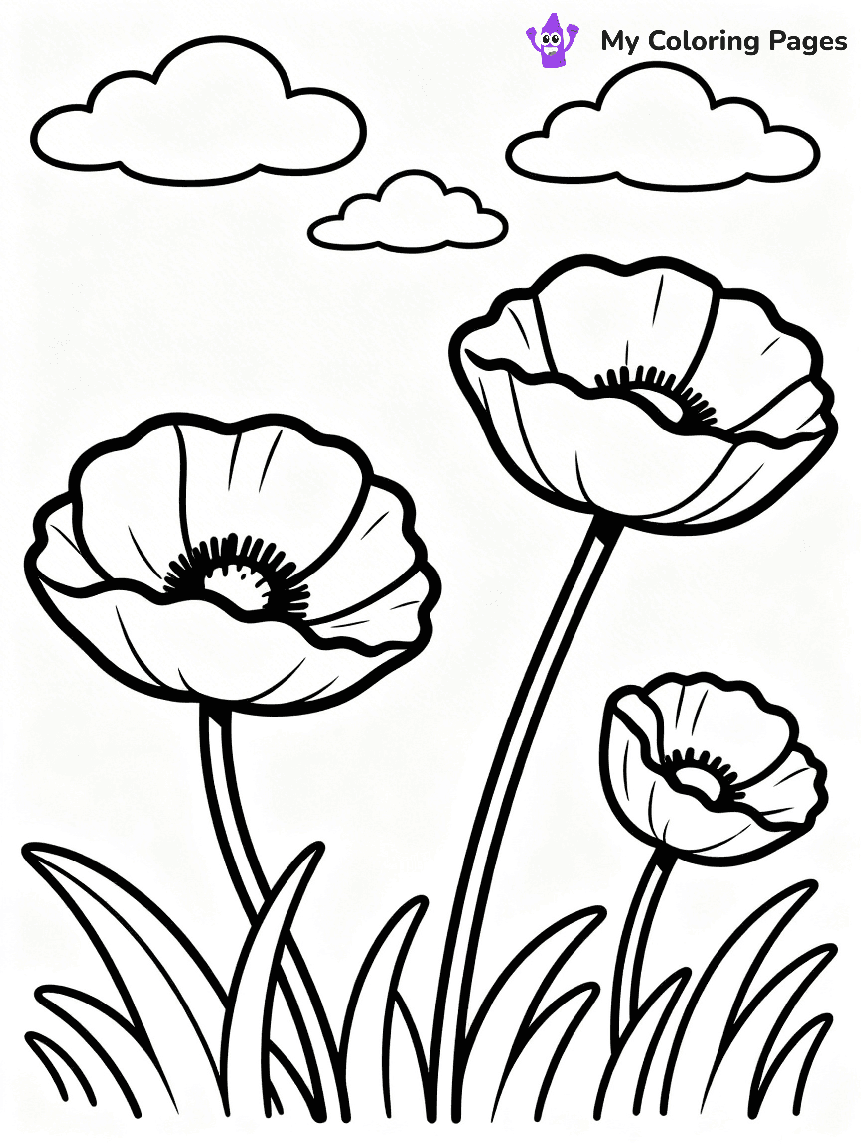 Poppy Coloring Pages - 29