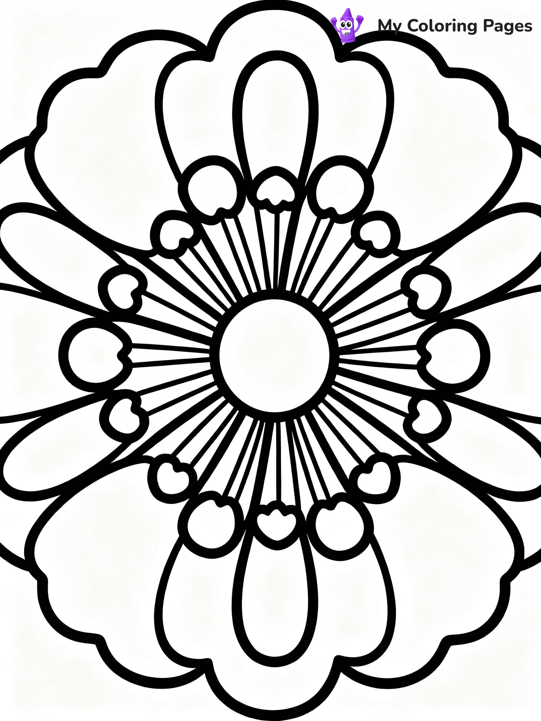 Poppy Coloring Pages - 24