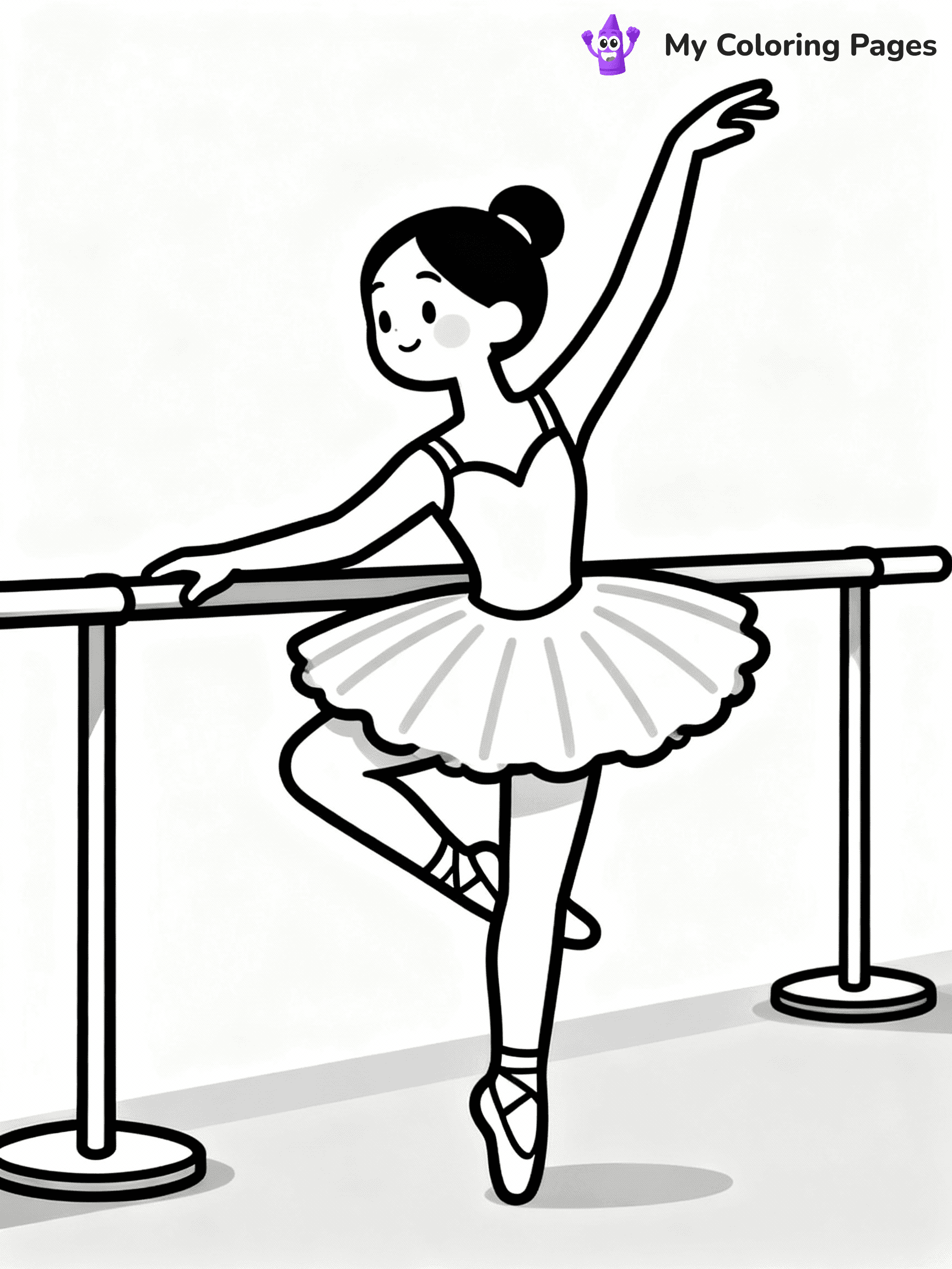 Ballerina Coloring Pages - 43