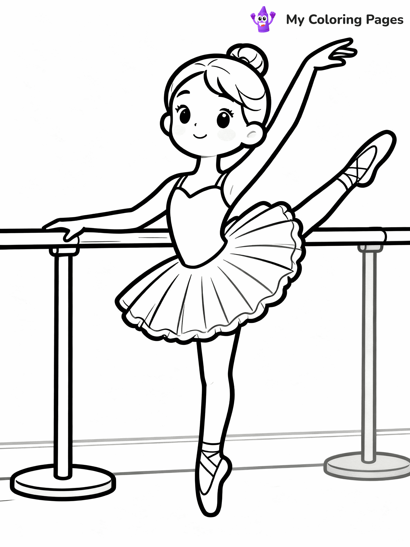 Ballerina Coloring Pages - 42