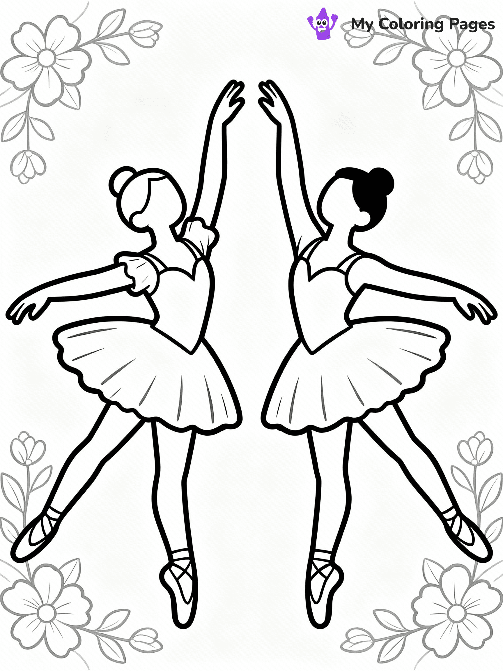 Ballerina Coloring Pages - 28