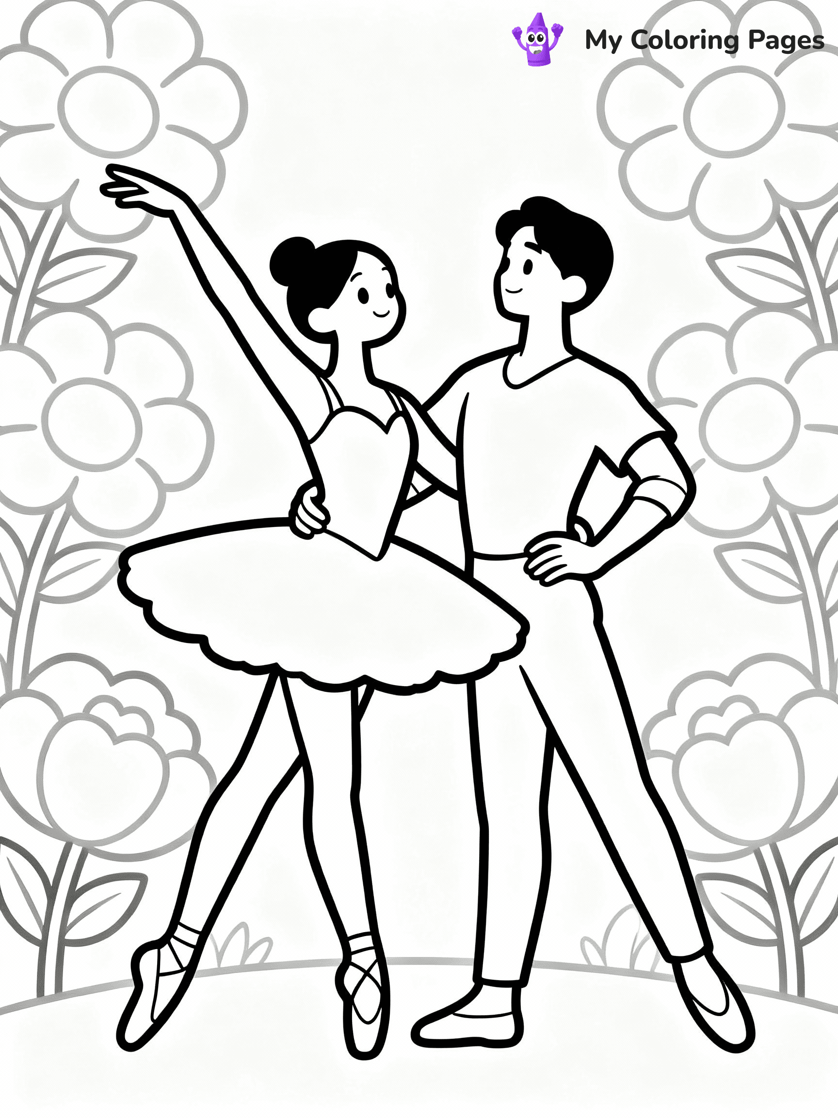 Ballerina Coloring Pages - 27