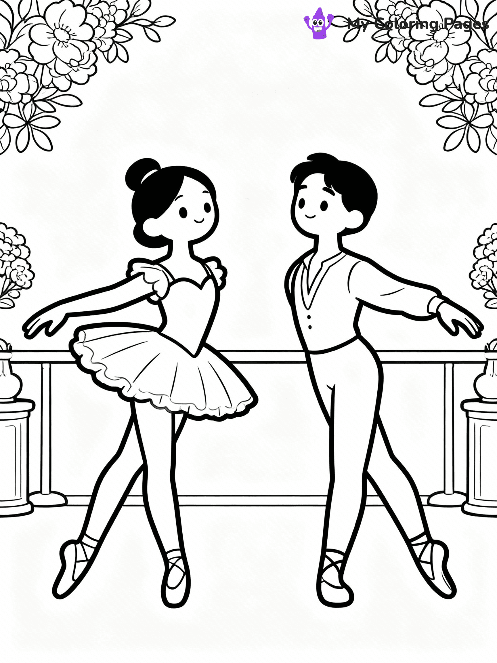 Ballerina Coloring Pages - 26