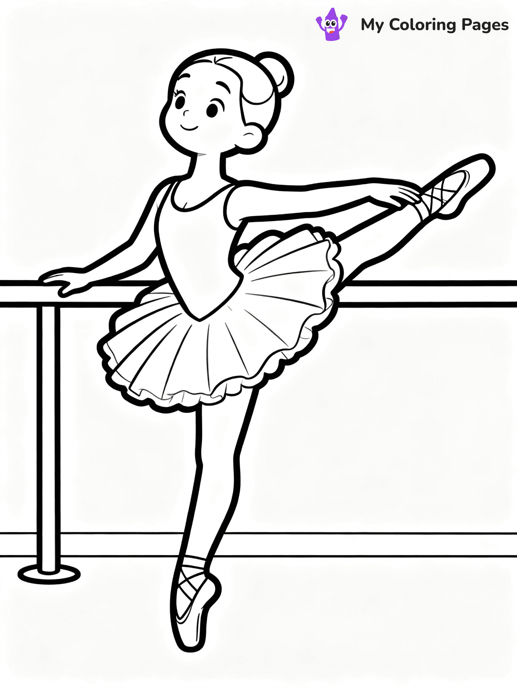 Ballerina Coloring Pages - 22