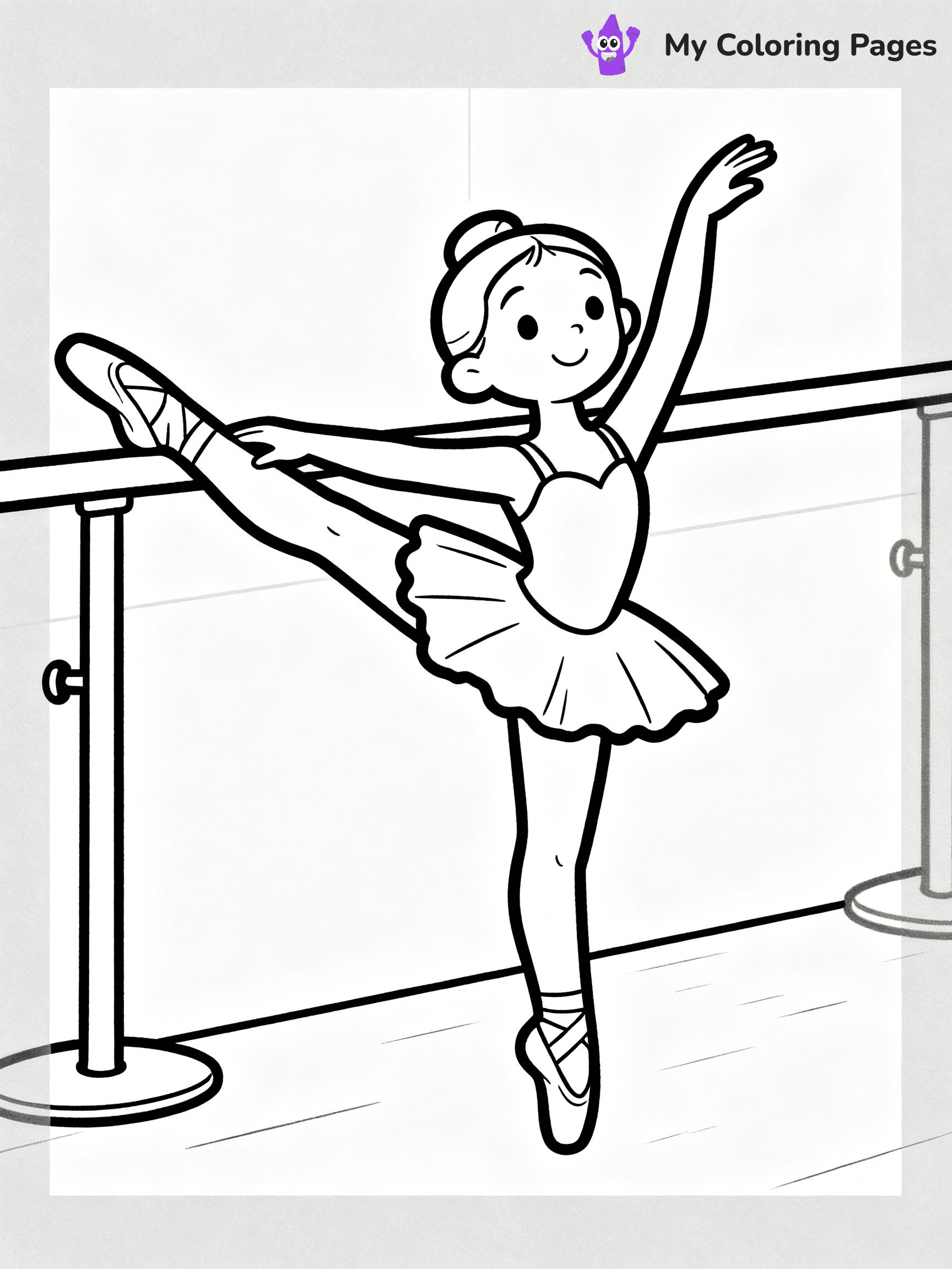 Ballerina Coloring Pages - 20